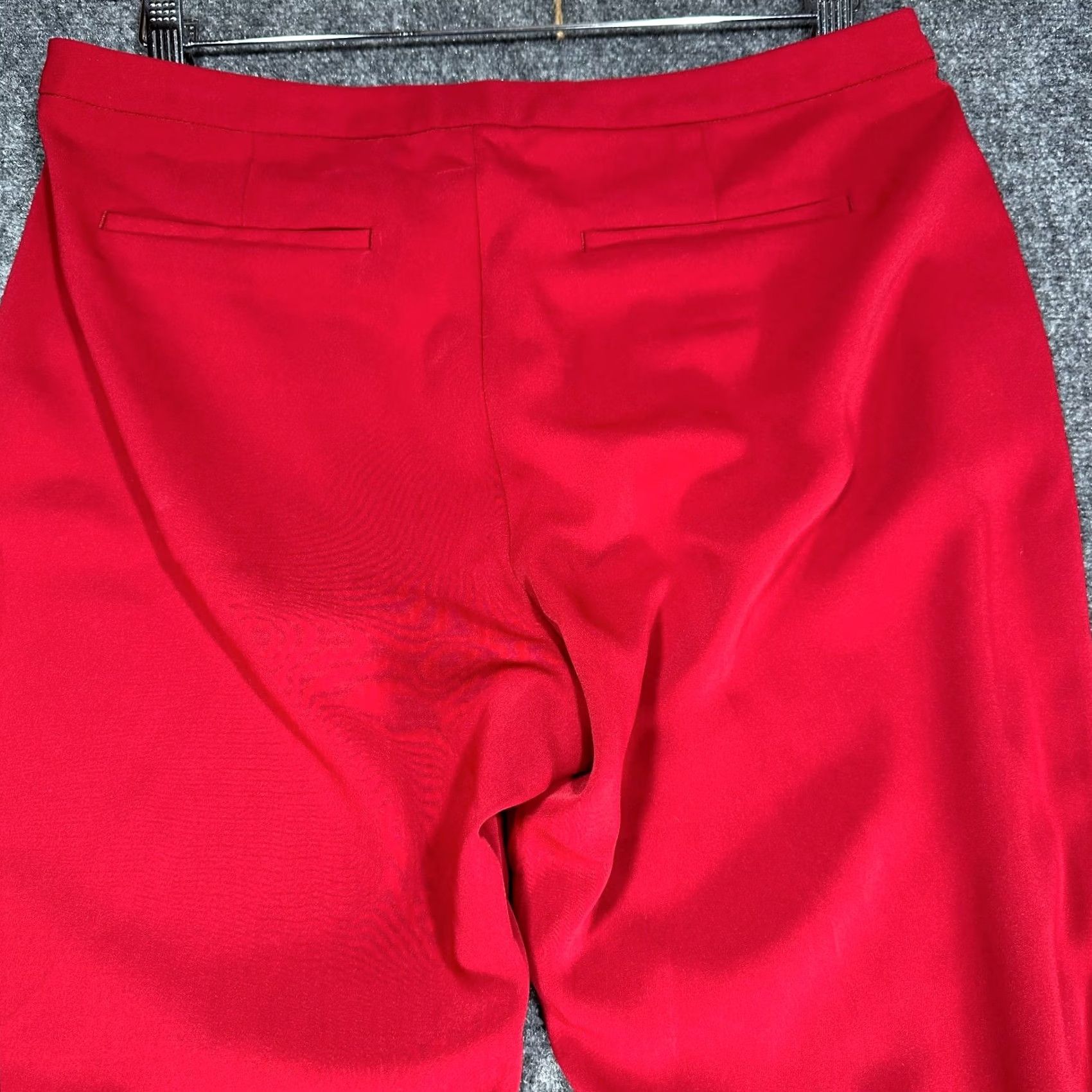 Banana Republic Banana Republic Pants Womens 8 Dress Pants Straight Leg Pockets Zip Fly Red 29 in Inseam 26 in Regular Rise 8.5-10.5 in Size 30" / US 8 / IT 44 - 7 Thumbnail