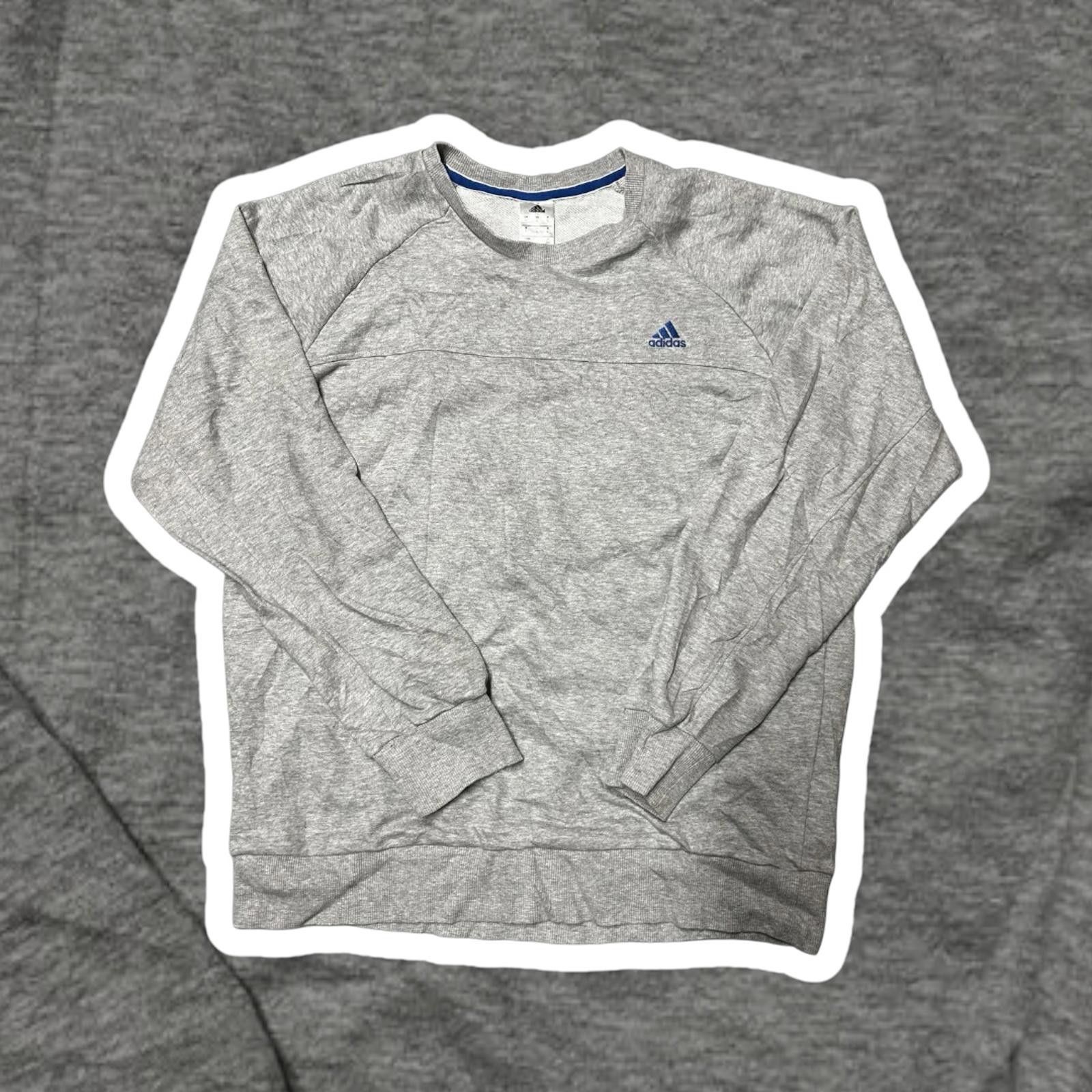 Adidas Adidas Climalite Grey Sweatshirt - Size L Size US L / EU 52-54 / 3 - 1 Thumbnail