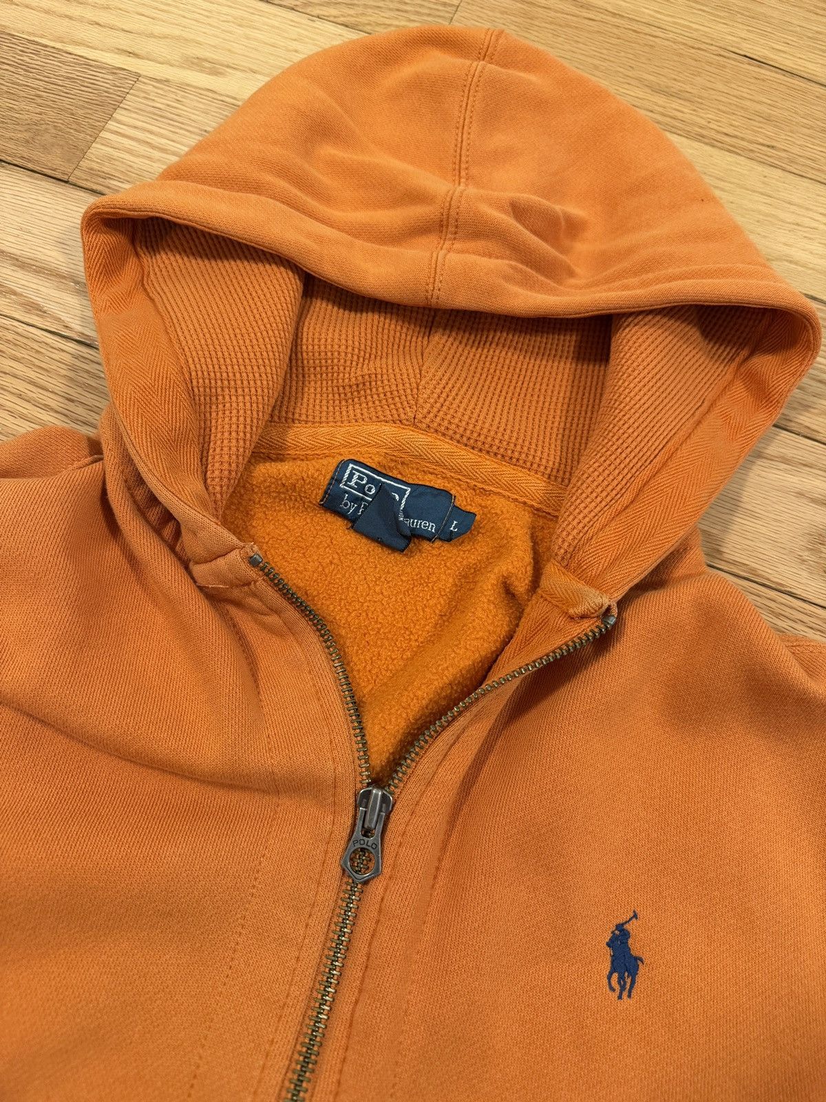 Polo Ralph Lauren 90s Polo Ralph Lauren Zip Hoodie Size US L / EU 52-54 / 3 - 2 Thumbnail