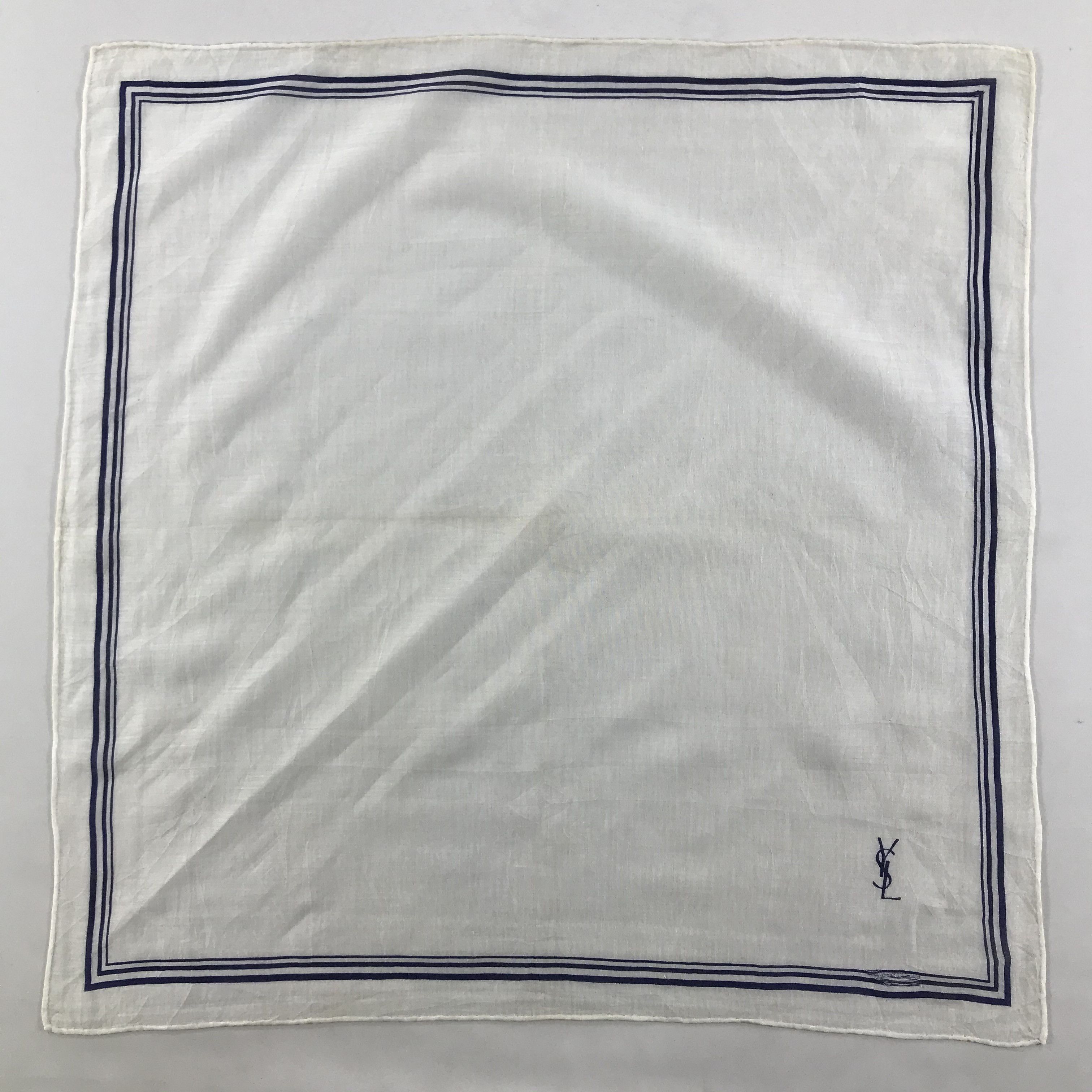 Vintage × Yves Saint Laurent Yves Saint Laurent Bandana / Handkerchief/Neckerchief -S1220 Size ONE SIZE - 1 Thumbnail