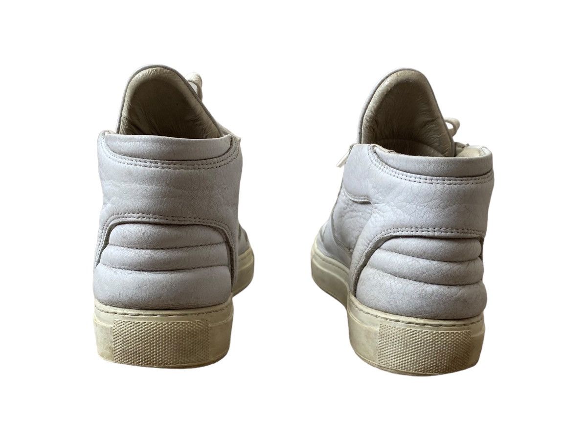 Filling Pieces Filling Pieces Mid Top White Leather Trainers US10 EUR43 Size US 10 / EU 43 - 5 Thumbnail