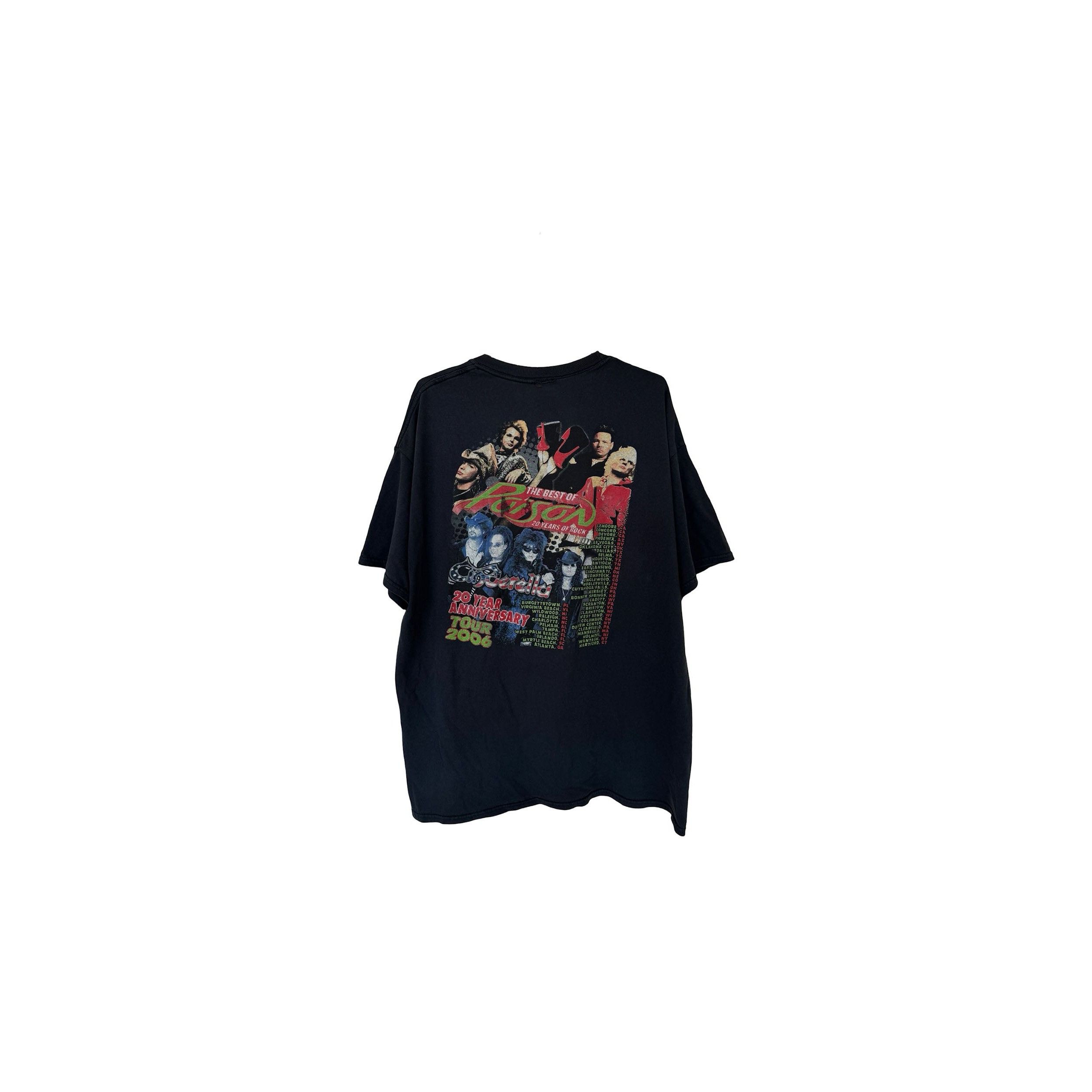 Vintage Poison Summer 2006 Tee Size US XL / EU 56 / 4 - 2 Thumbnail