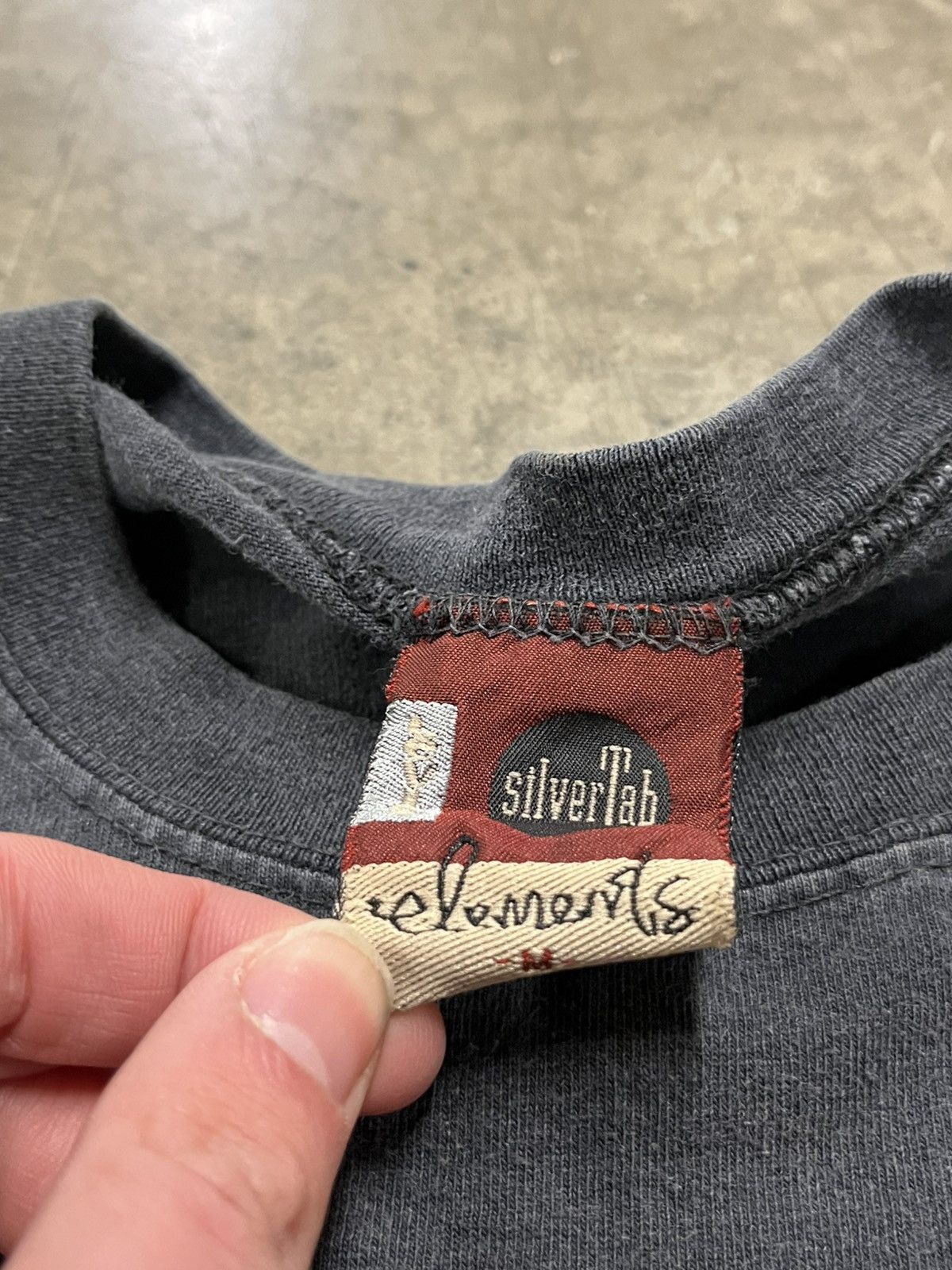Levi's × Vintage Vintage silver tab elements tee shirt rare boxy faded Size US M / EU 48-50 / 2 - 8 Thumbnail