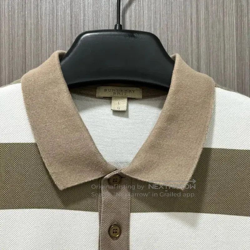 Burberry Burberry Colorblock Cotton Men's Polo Shirt. Size US L / EU 52-54 / 3 - 2 Thumbnail