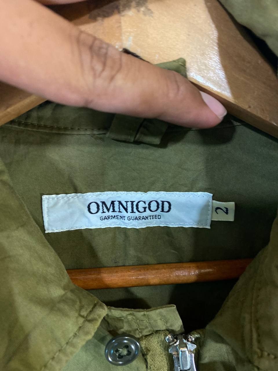 Japanese Brand omnigod japanese brands military style jacket Size US S / EU 44-46 / 1 - 7 Thumbnail