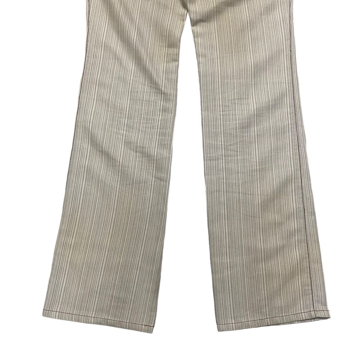 Japanese Brand Japanese Brand Elle Homme Striped Flare Pants Size US 31 - 12 Thumbnail