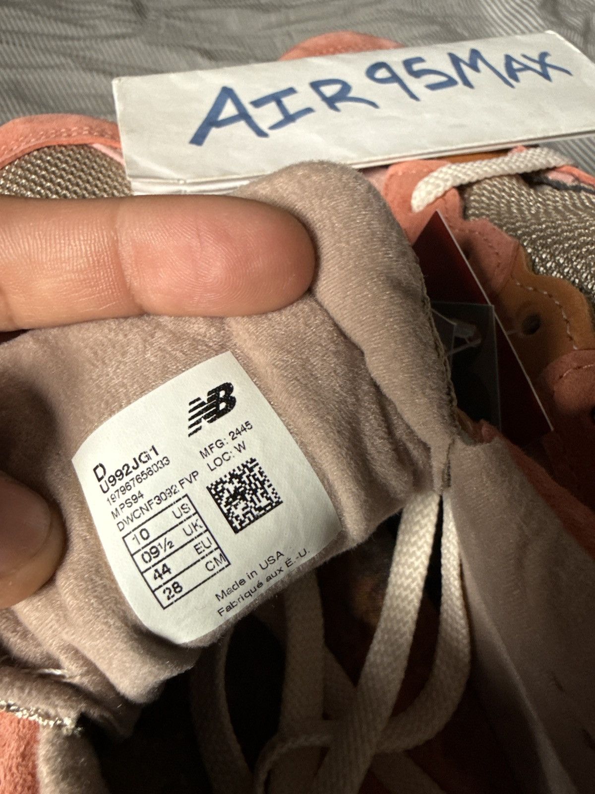 Joe Freshgoods × New Balance New balance 992 JFG aged well Size US 10 / EU 43 - 5 Thumbnail