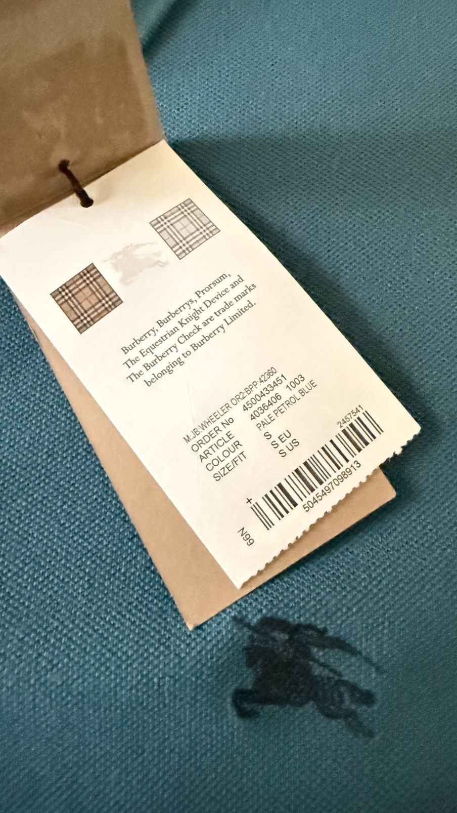 Burberry Burberry Polo Size US S / EU 44-46 / 1 - 4 Thumbnail