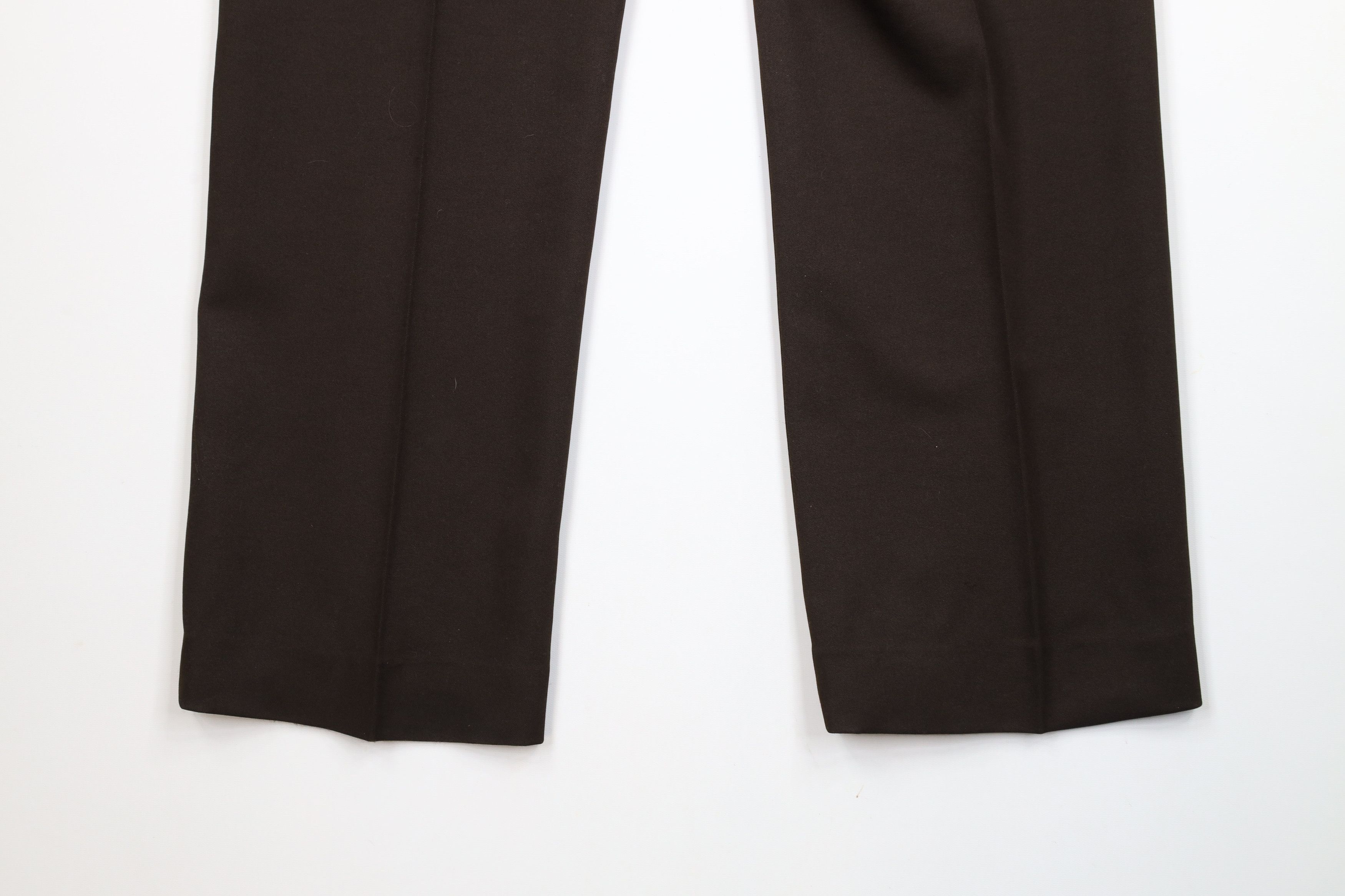 Vintage Vintage 70s Streetwear Wide Leg Knit Chino Pants Brown Size US 38 / EU 54 - 13 Thumbnail