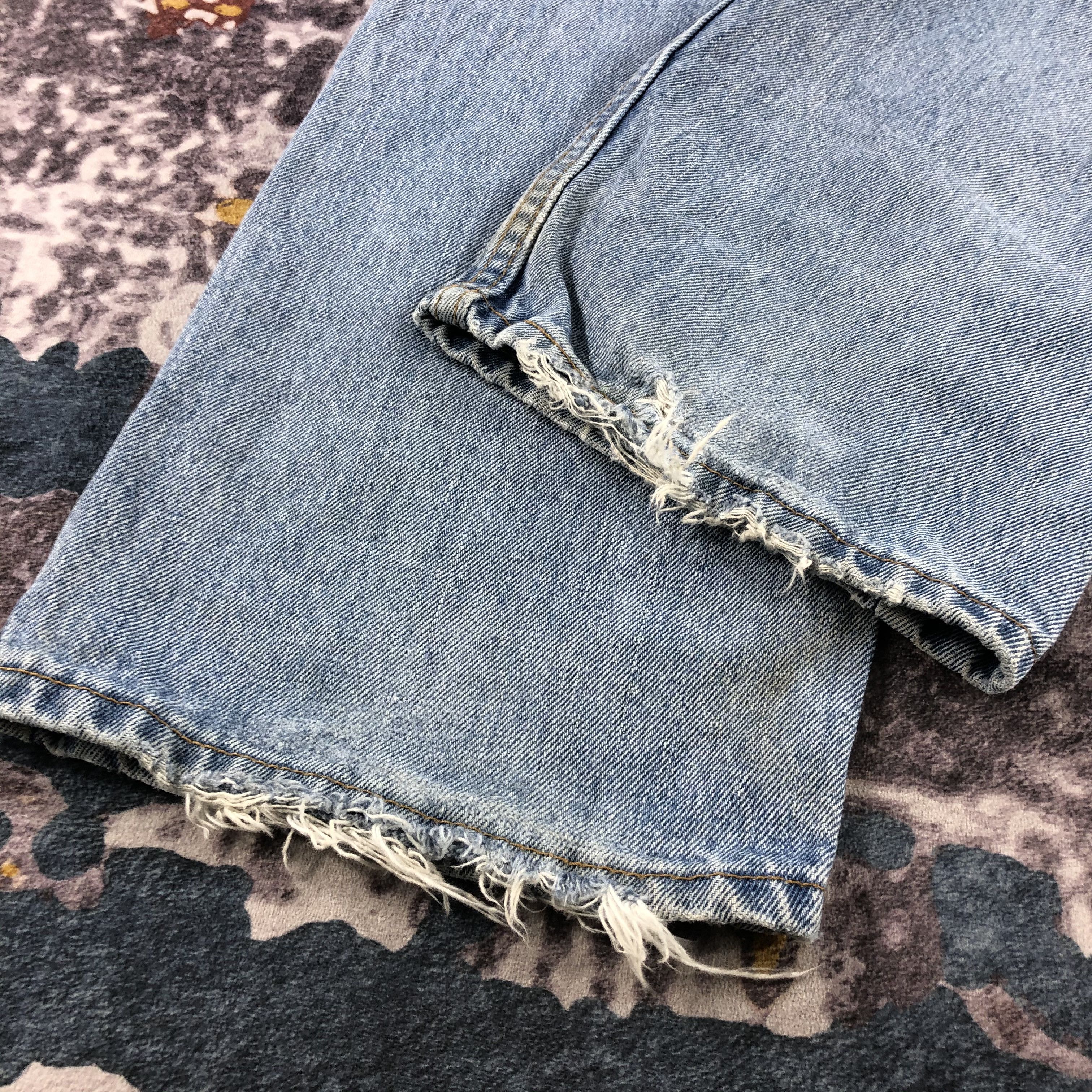 Levi's × Vintage Vintage Blue Wash Levis 505 Jeans-JM3109 Size US 40 / EU 56 - 4 Thumbnail