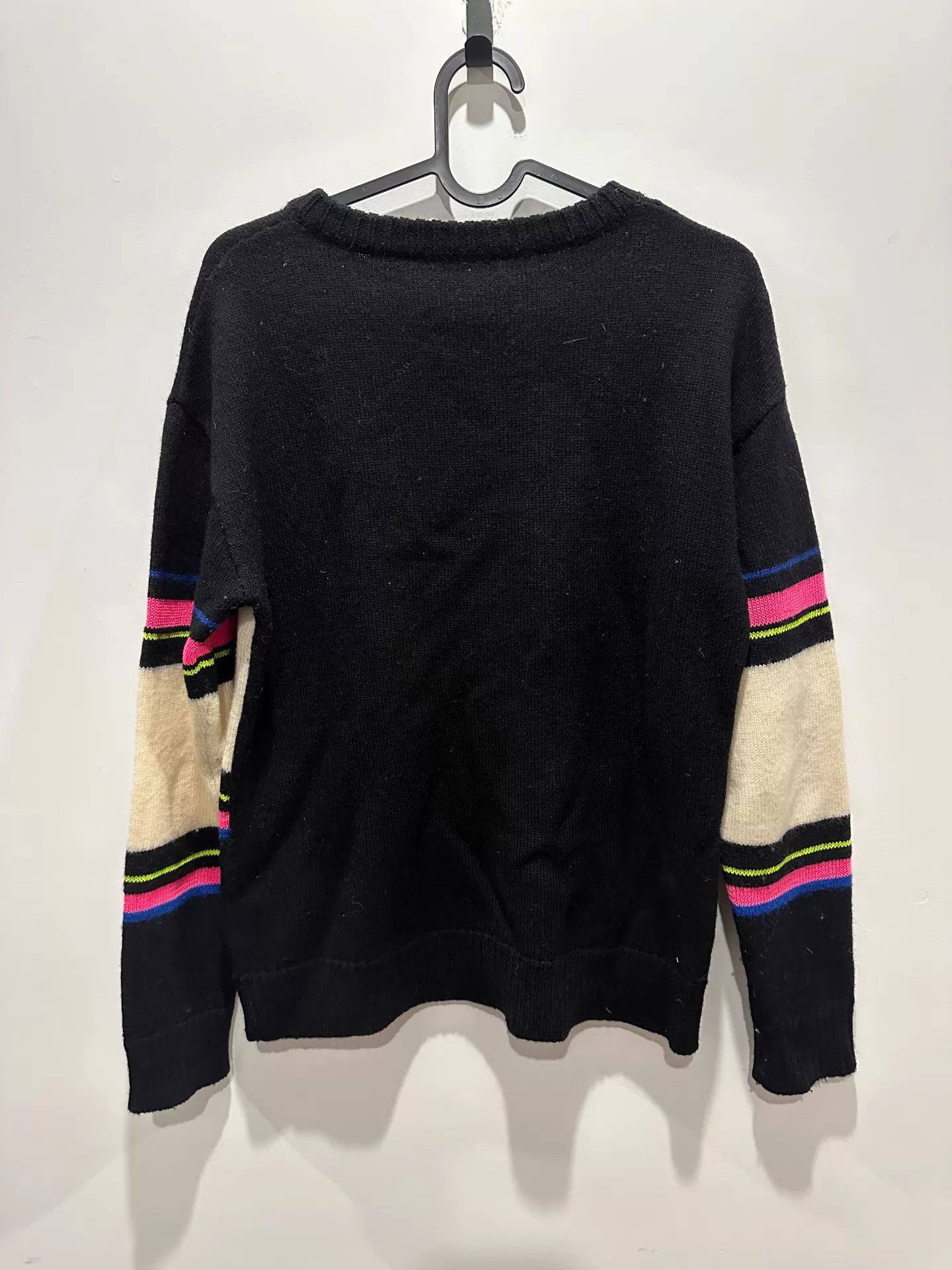 Saint Laurent Paris SLP Pink T-Rex Star Fitted Sweater XS Size XXS / US 00 / IT 34 - 4 Thumbnail