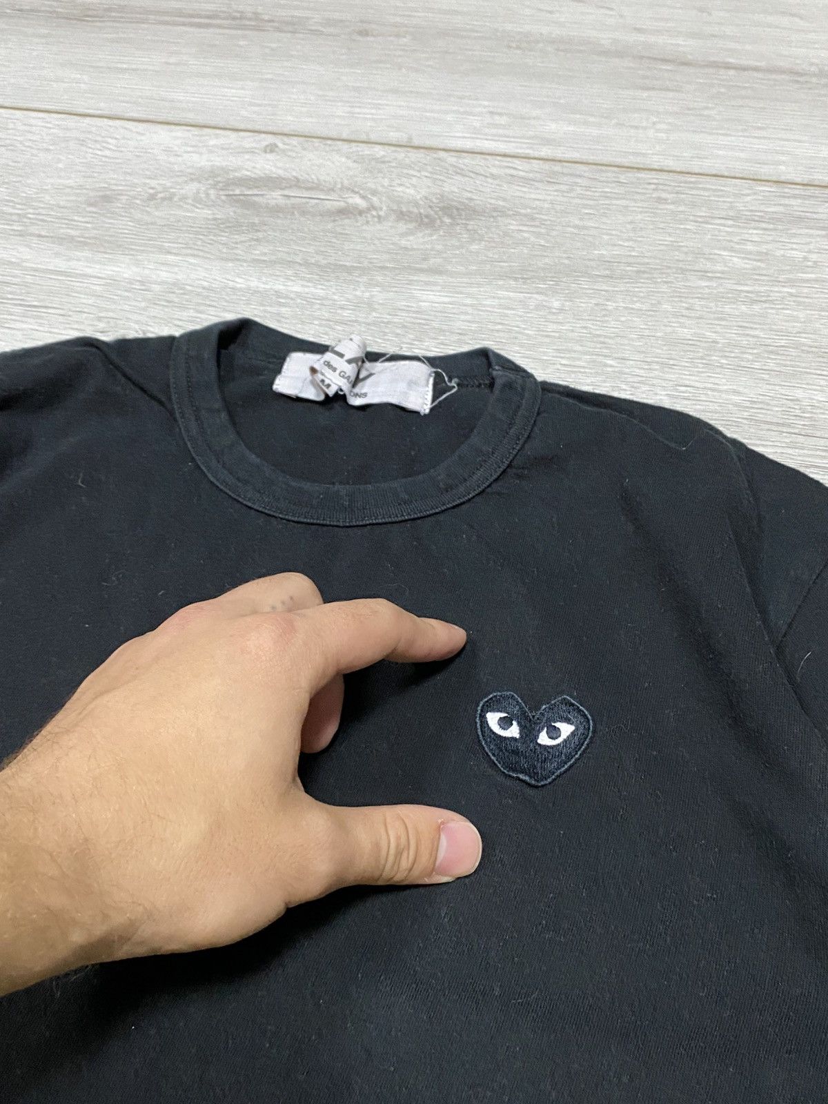 CDG by Comme des Garcons PLAY heart Comme des garçons vintage t-shirt Size US M / EU 48-50 / 2 - 3 Thumbnail