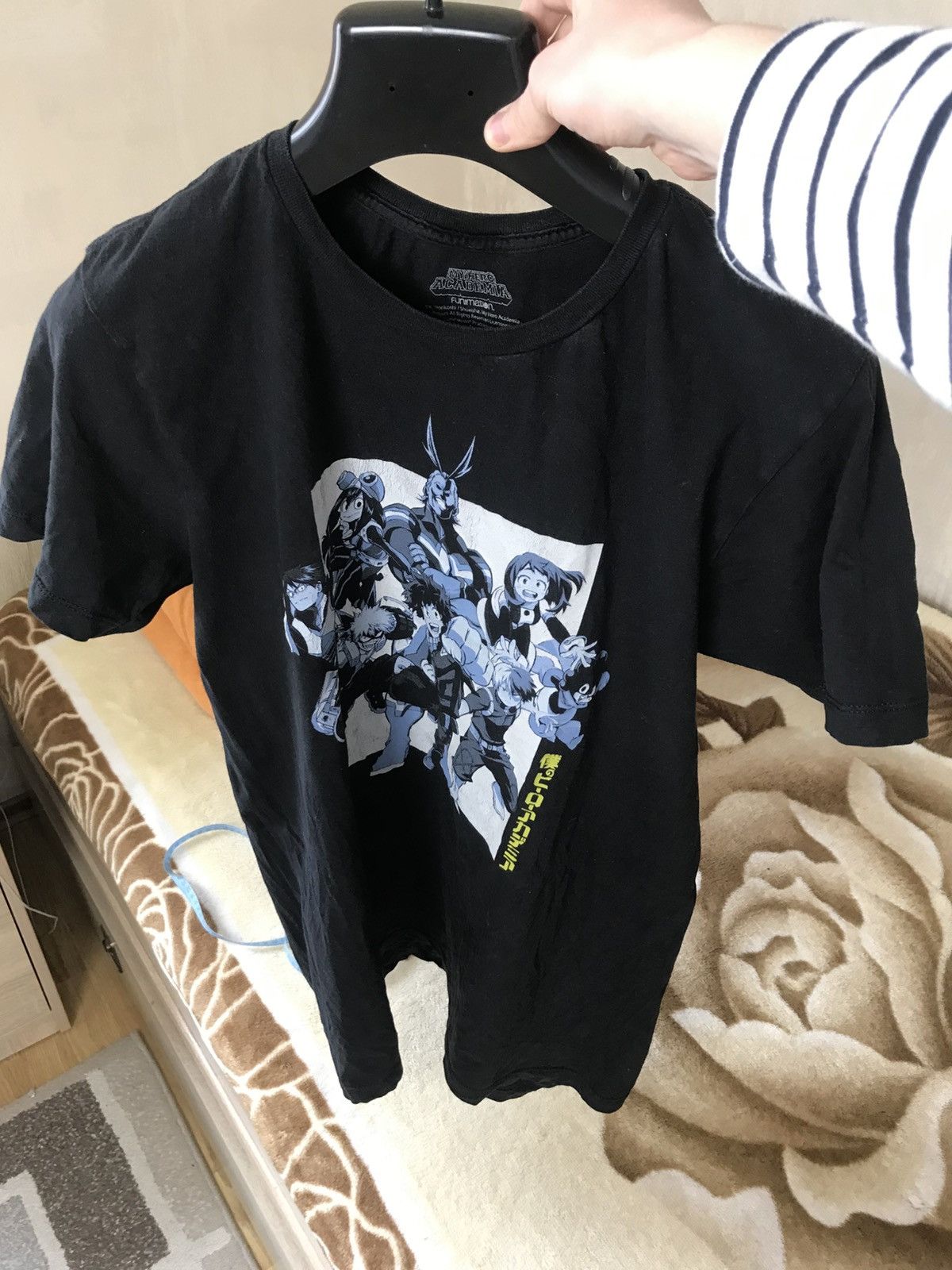 Anime 🔥 My Hero Academia Vintage Promo T Shirt Art UNI Merch Size US L / EU 52-54 / 3 - 4 Thumbnail