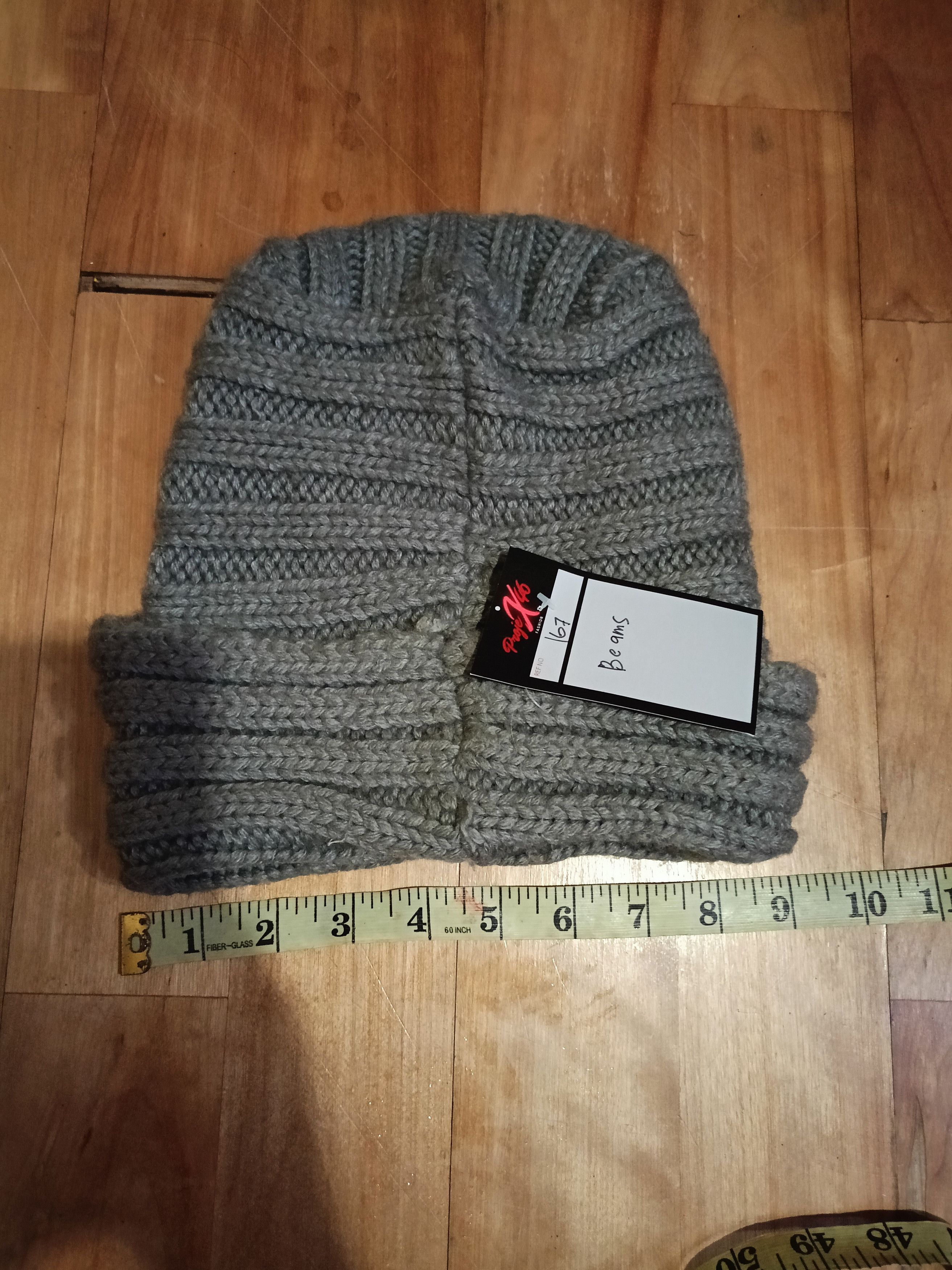 Beams Japan Beams japan knitwear beanie Japanese streetwear hat #167 Size ONE SIZE - 9 Thumbnail