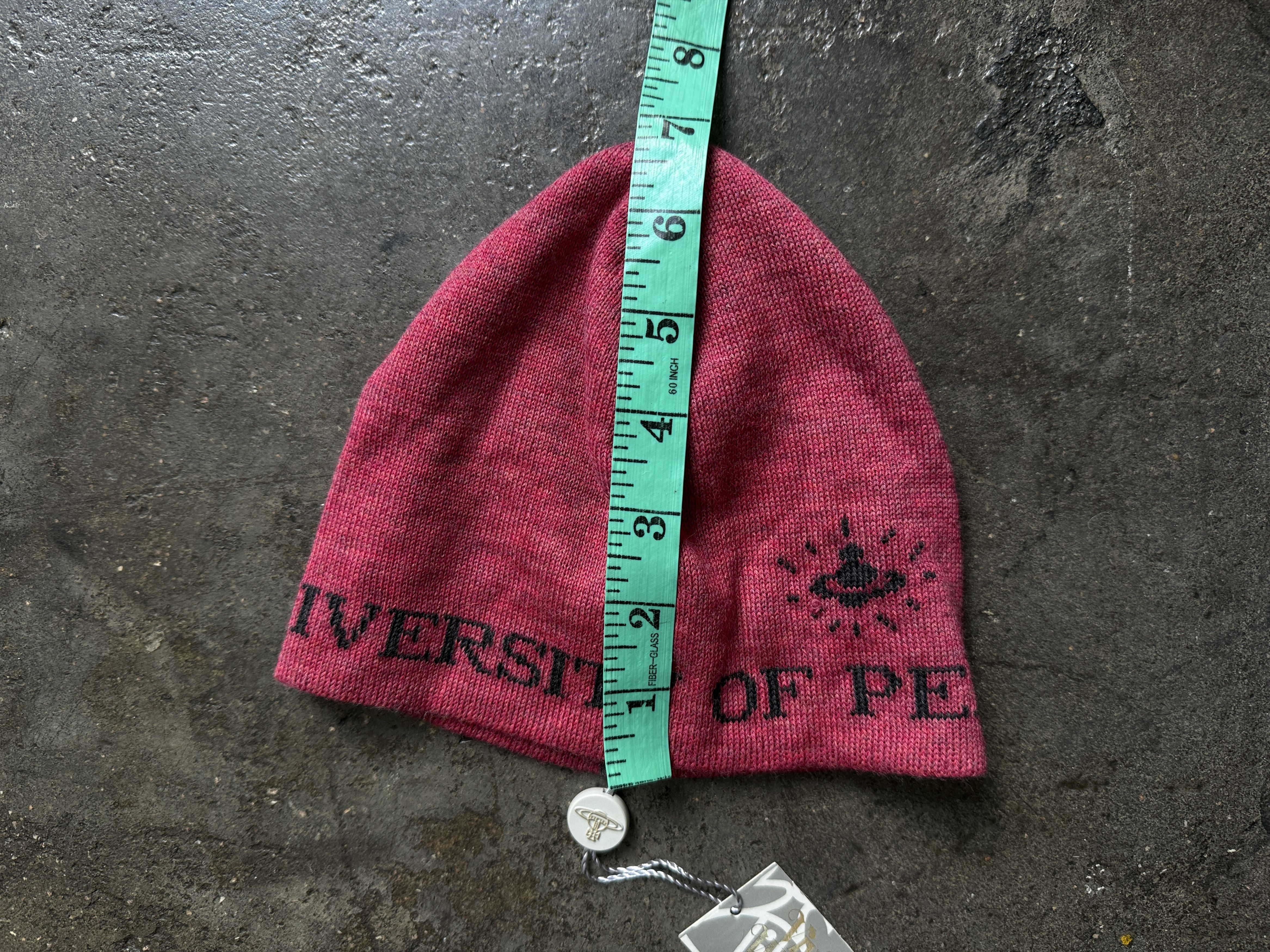 Vivienne Westwood NWT University of Peace Wool Kids Beanie Size ONE SIZE - 5 Thumbnail