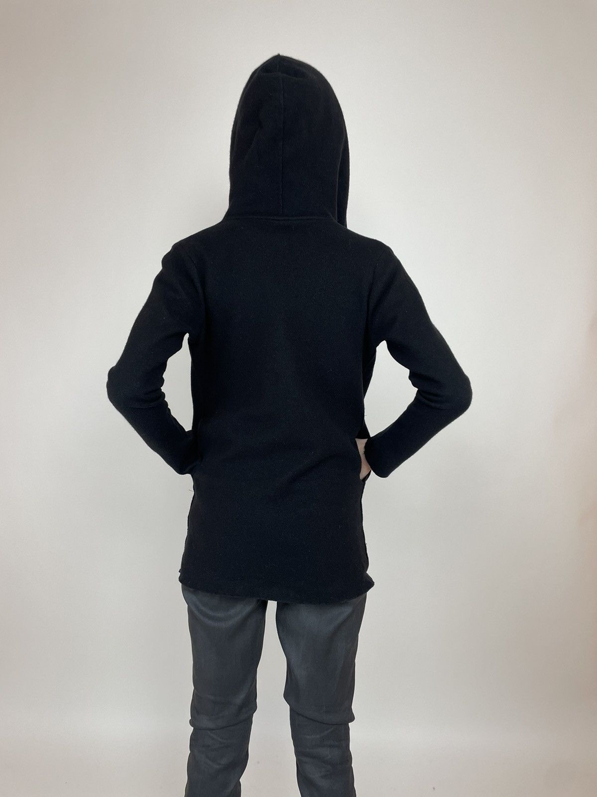 Designer × MAJESTIC FILATURES MAJESTIC FILATURES Paris Womens Wool Hooded Cardigan size 2 Size XS / US 0-2 / IT 36-38 - 7 Thumbnail