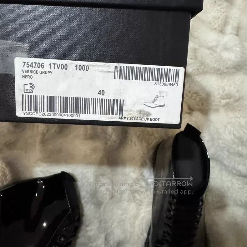 Saint Laurent Paris Saint Laurent Paris Men's Lace-up Boots Size US 7 / EU 40 - 7 Thumbnail