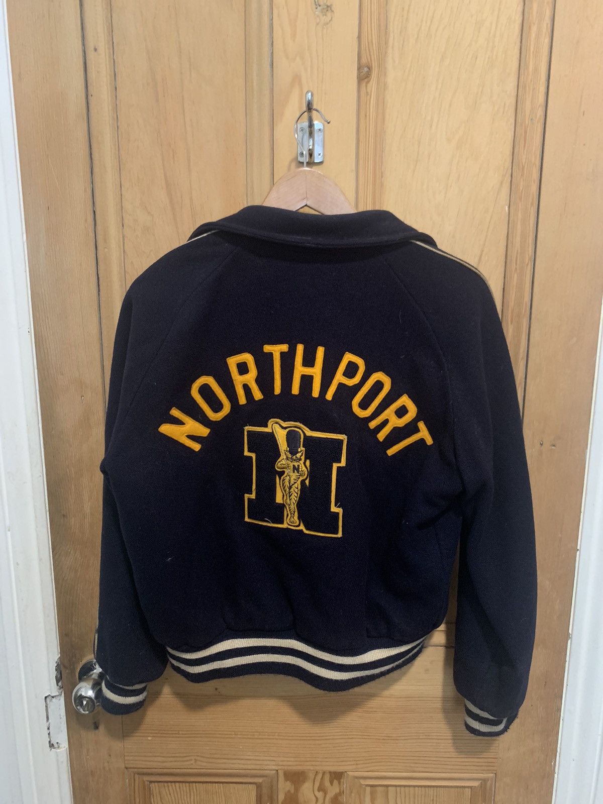 Vintage 1960s vintage Northport varsity jacket Size US M / EU 48-50 / 2 - 1 Thumbnail