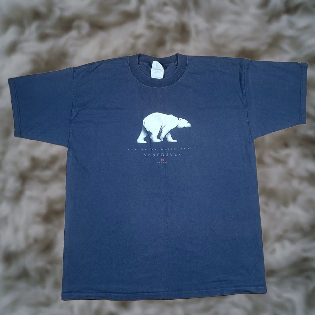 Gildan Gildan T-Shirt Adults XL Navy Vancouver Canada Short Sleeve Size US L / EU 52-54 / 3 - 1 Thumbnail