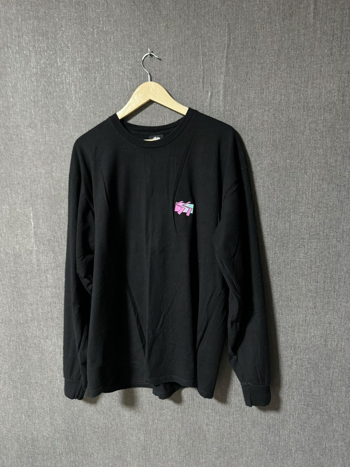 Other Stussy Vintage Big logo Streetwear Long Sleeve T-shirt Size US XL / EU 56 / 4 - 4 Thumbnail