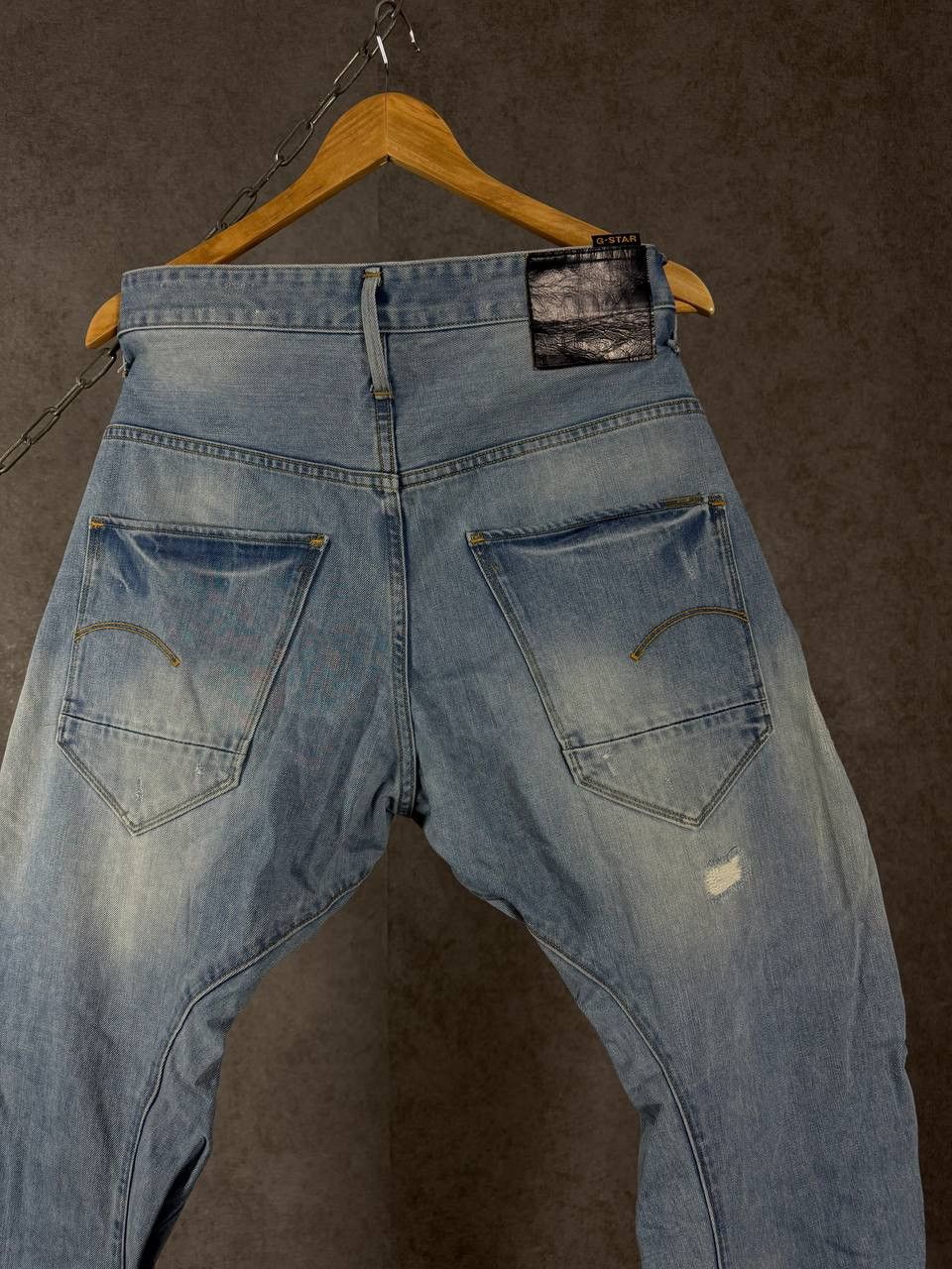 G-Star G Star Raw designer distressed denim jeans Size US 36 / EU 52 - 7 Thumbnail