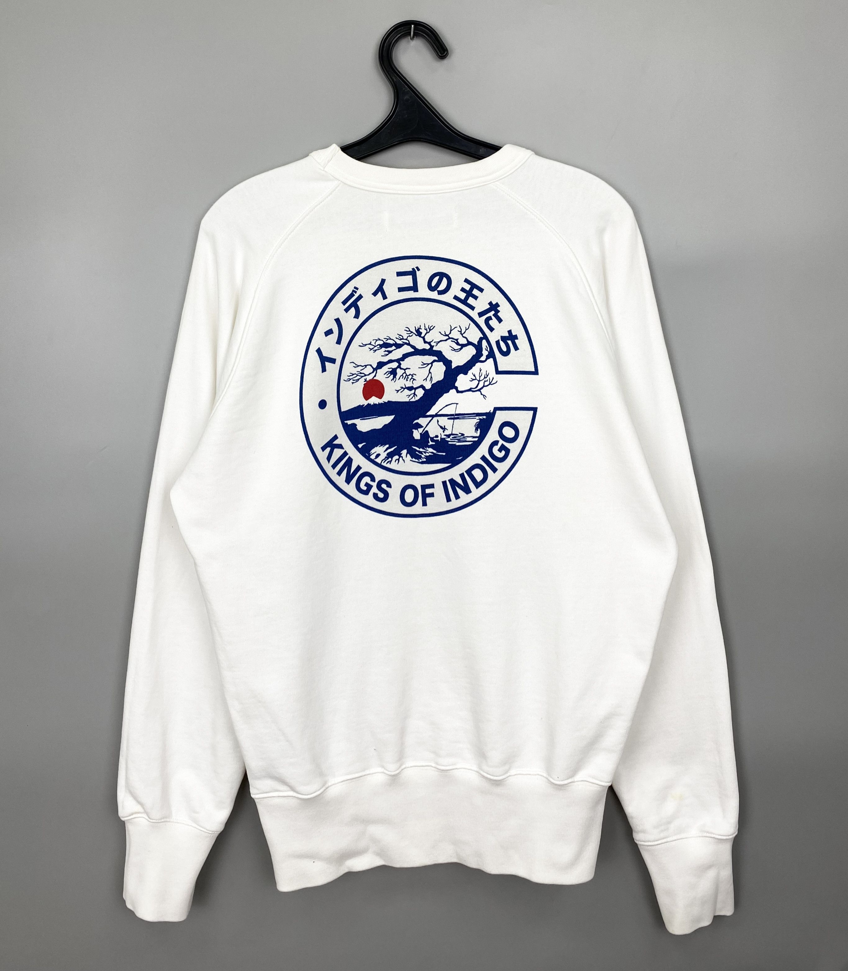 Kings Of Indigo K.O.I. King of Indigo Parnell Logo Sweatshirt Size US S / EU 44-46 / 1 - 1 Thumbnail