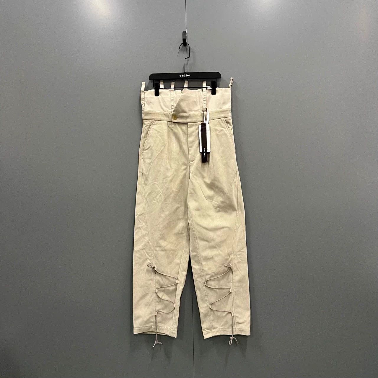 Jacquemus JACQUEMUS high-waisted khaki pants 50 new with tags Size 36" / US 14 / IT 50 - 1 Thumbnail