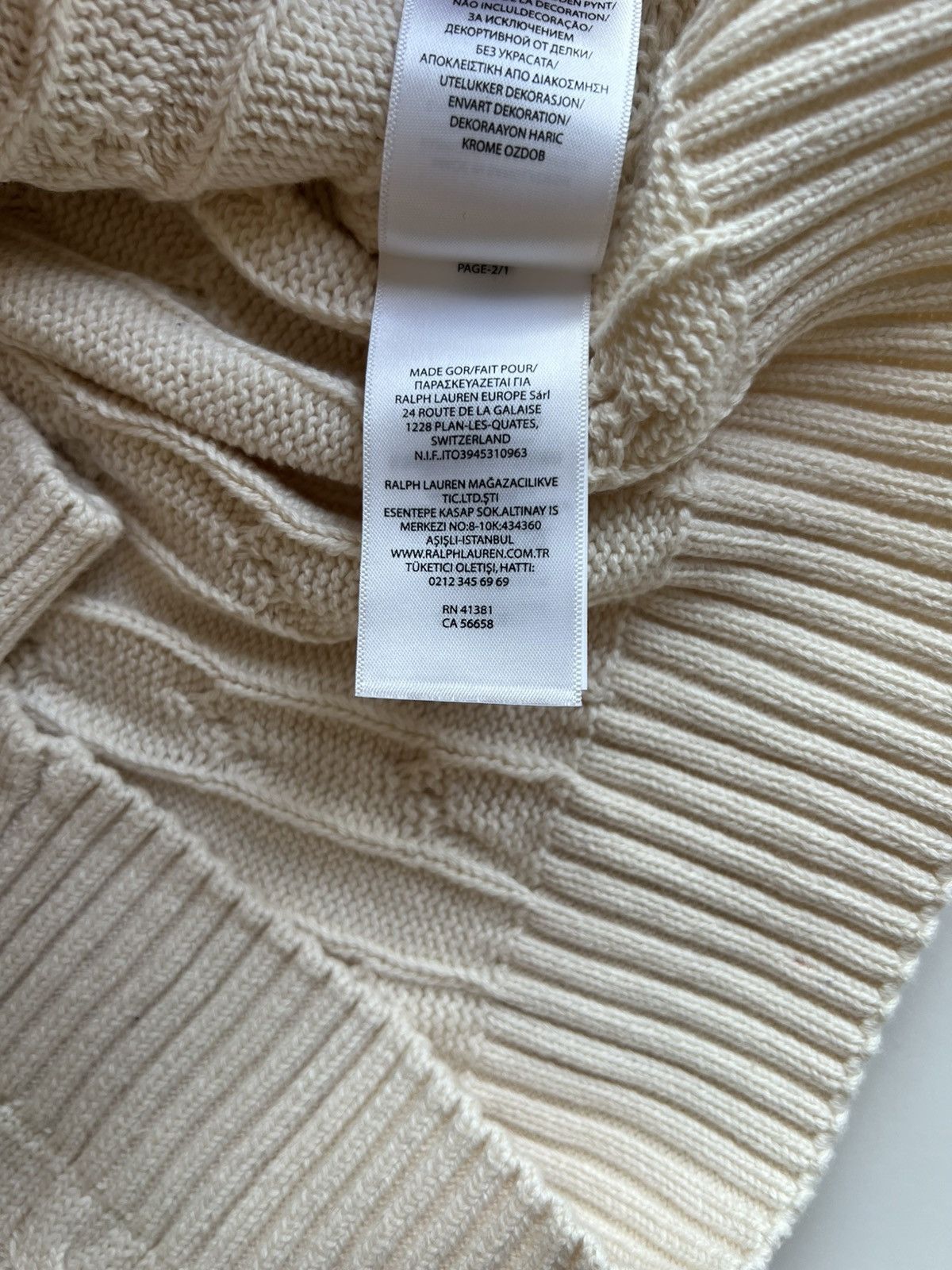 Ralph Lauren Ralph Lauren Knit sweater Size US M / EU 48-50 / 2 - 6 Thumbnail