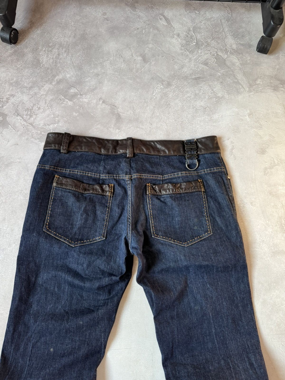Dirk Bikkembergs Dirk Bikkembergs Blue Denim Pants Size US 38 / EU 54 - 3 Thumbnail