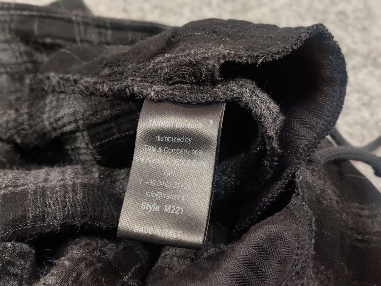 Transit Transit Par Such Classic trousers striped Black Pants Size 30" / US 8 / IT 44 - 14 Thumbnail