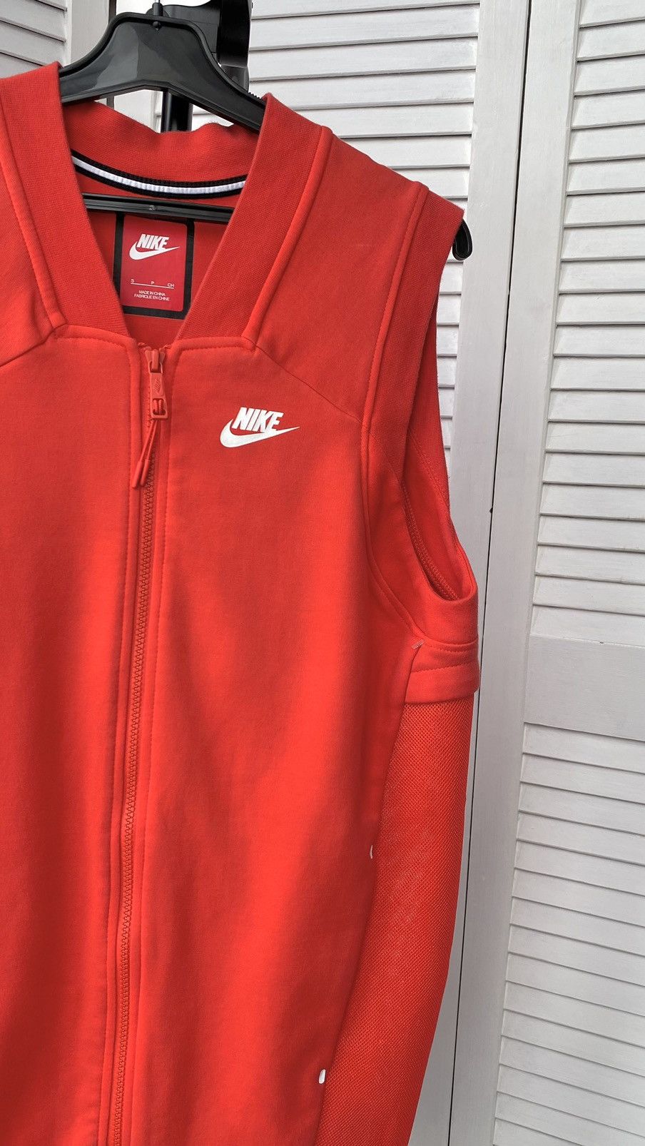 Nike Nike Tech Fleece Cocoon Mesh Full Zip Vest Size S / US 4 / IT 40 - 5 Thumbnail