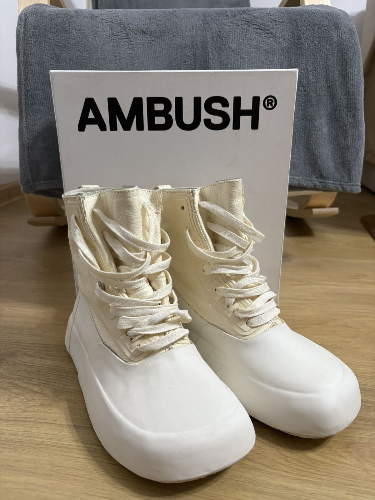 Ambush Design Ambush vulcanized high hi-top sneakers brand new Size US 7 / EU 40 - 2 Thumbnail