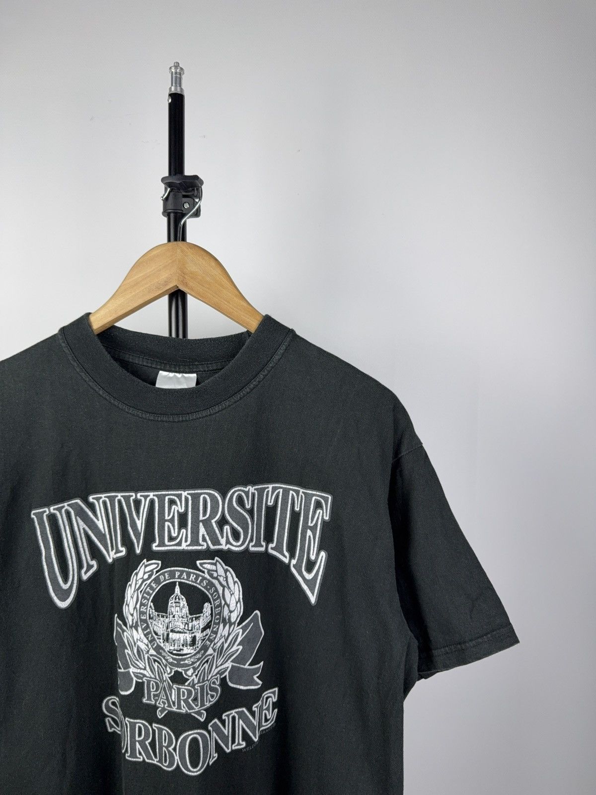 Other vintage 90s university of paris balenciaga style t shirt Size US L / EU 52-54 / 3 - 2 Thumbnail