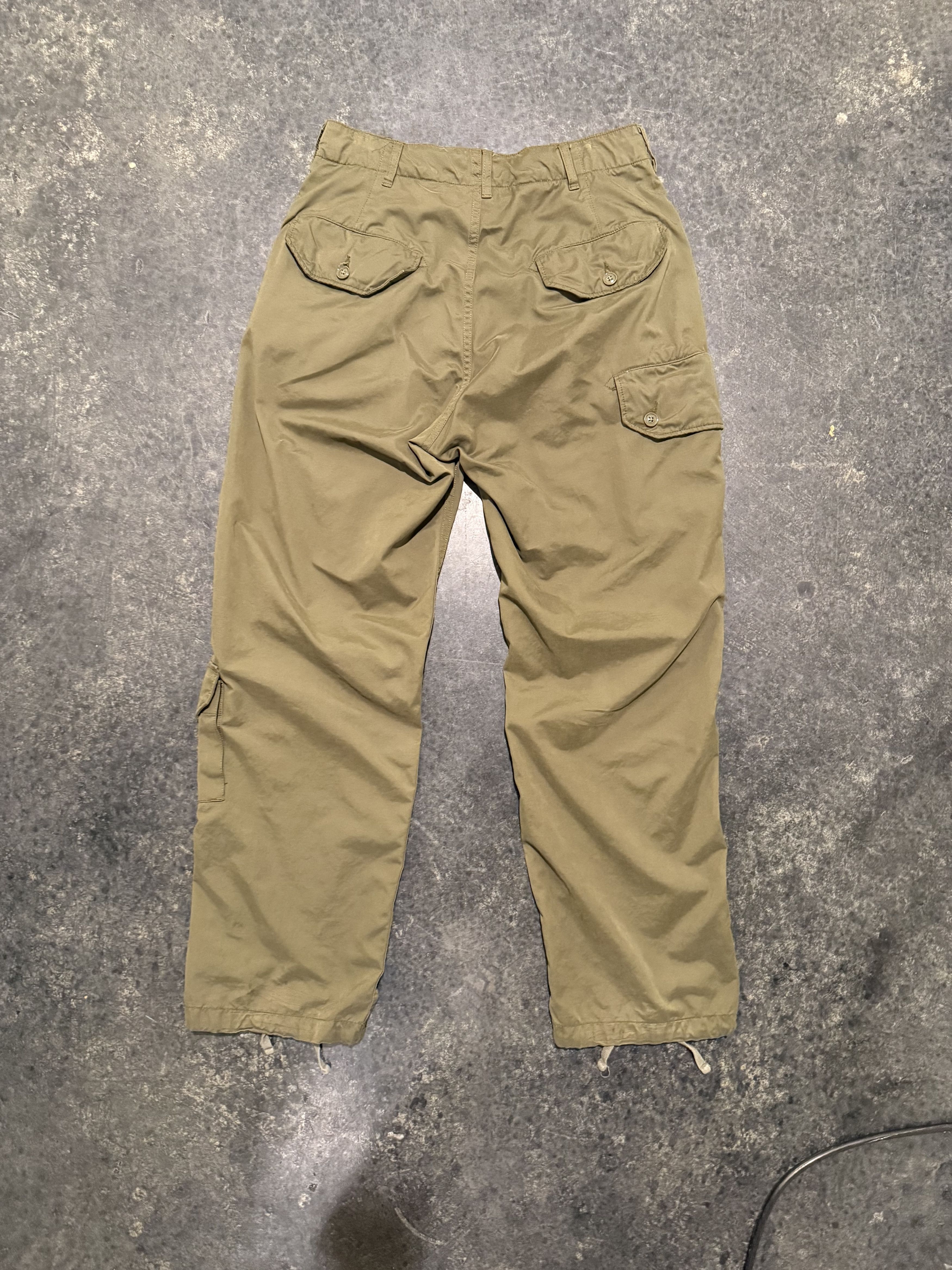 Engineered Garments Flight Pant PC - Olive Size US 28 / EU 44 - 2 Thumbnail