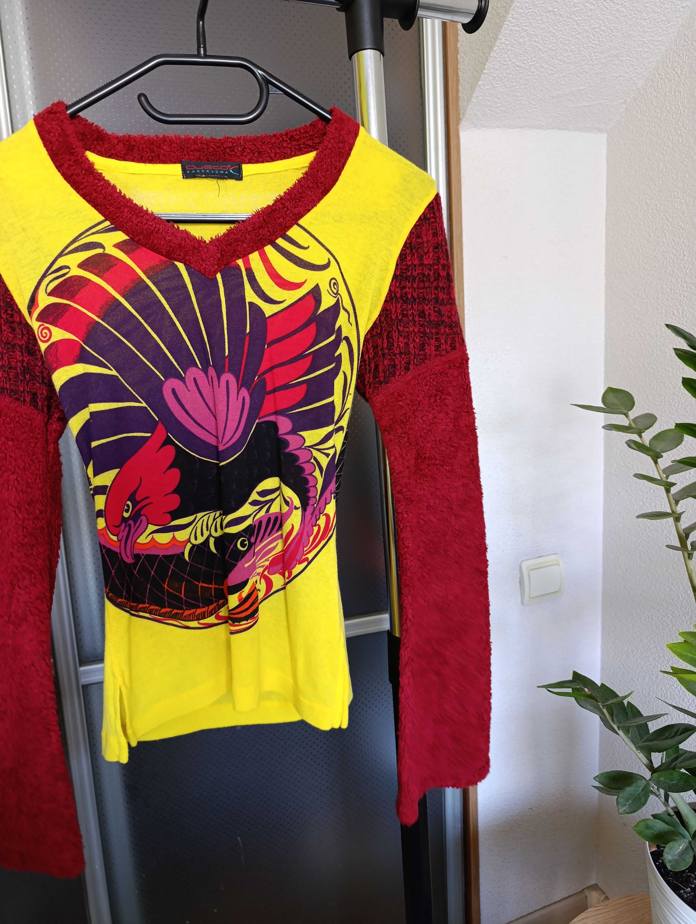 Custo Barcelona Y2K CUSTO BARCELONA EAGLE SOFT TOP LONG SLEEVE Size M / US 6-8 / IT 42-44 - 9 Thumbnail