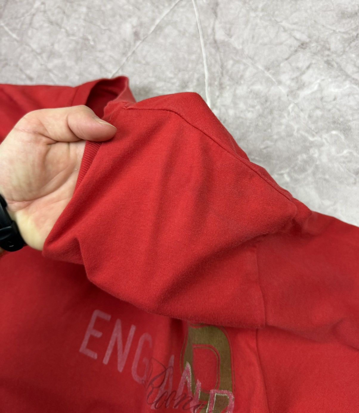 Nike Vintage Nike England Wayne Rooney #9 T-Shirt - Red Size US XL / EU 56 / 4 - 6 Thumbnail