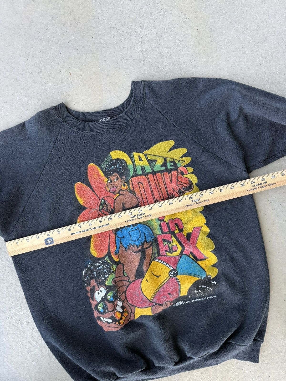 Vintage Vintage 90s Black Love “ Dazey Duks In F-X “ Crewneck Size US XL / EU 56 / 4 - 5 Thumbnail