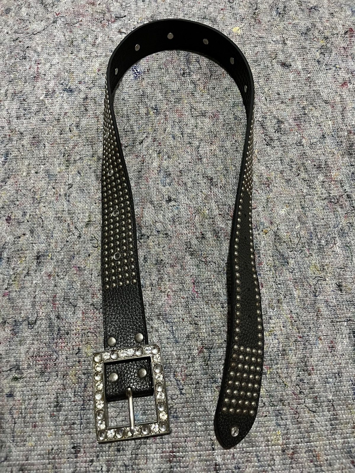 If Six Was Nine × Japanese Brand × Le Grande Bleu (L.G.B.) 🖤BLACKFRIDAY🖤Studed belt kmrii styled Size 30 - 1 Thumbnail