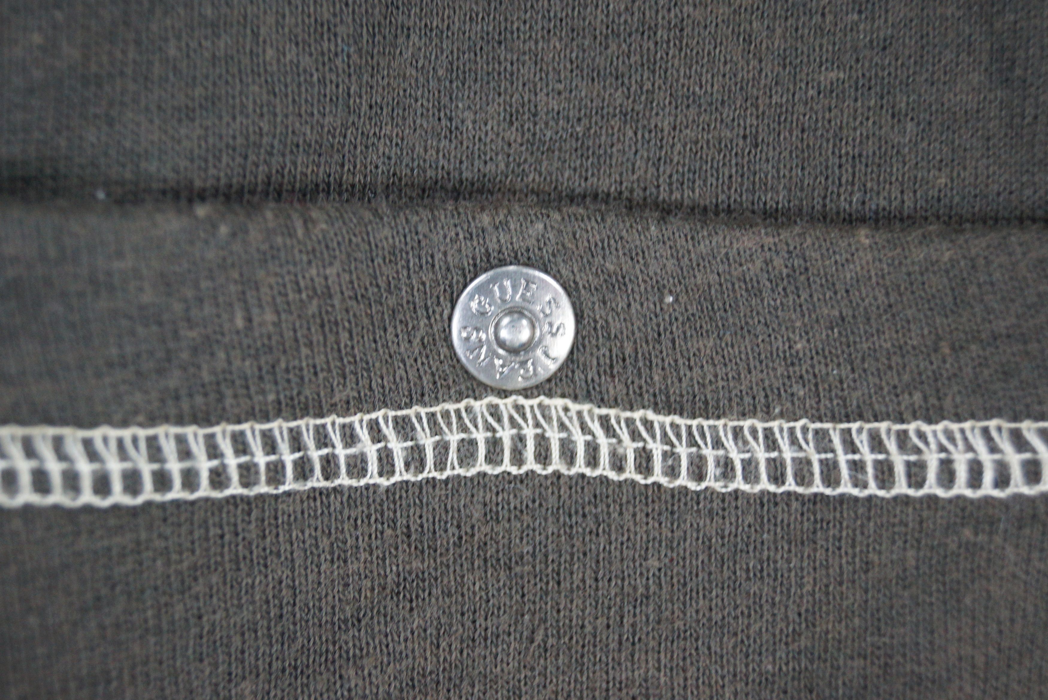 Guess × Vintage Guess Sweatshirt Collar Button Up Nice Design Size US M / EU 48-50 / 2 - 3 Thumbnail