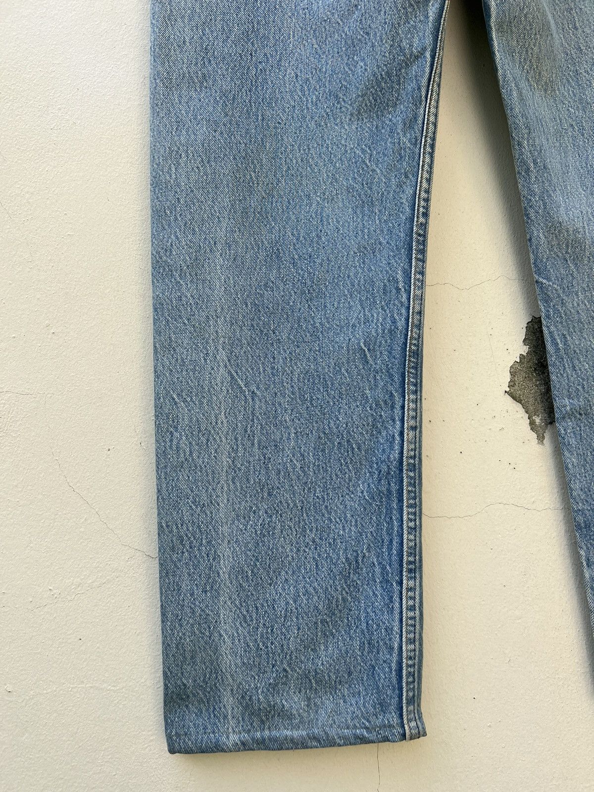 Levi's Vintage 80s Levi’s 501 Faded Light Blue Denim Jeans Size US 34 / EU 50 - 17 Thumbnail
