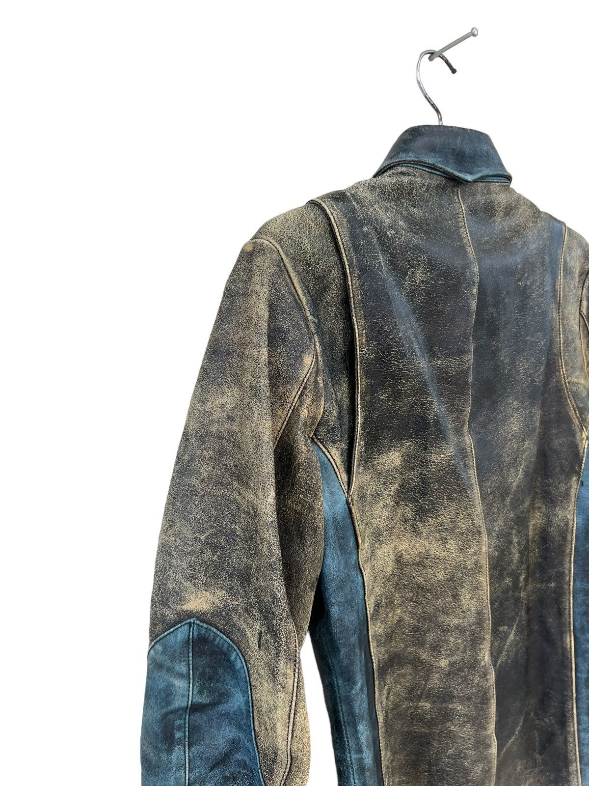 Obelisk Vintage Obelisk Japan Nice Patina Horse Leather Shirt Size US M / EU 48-50 / 2 - 13 Thumbnail