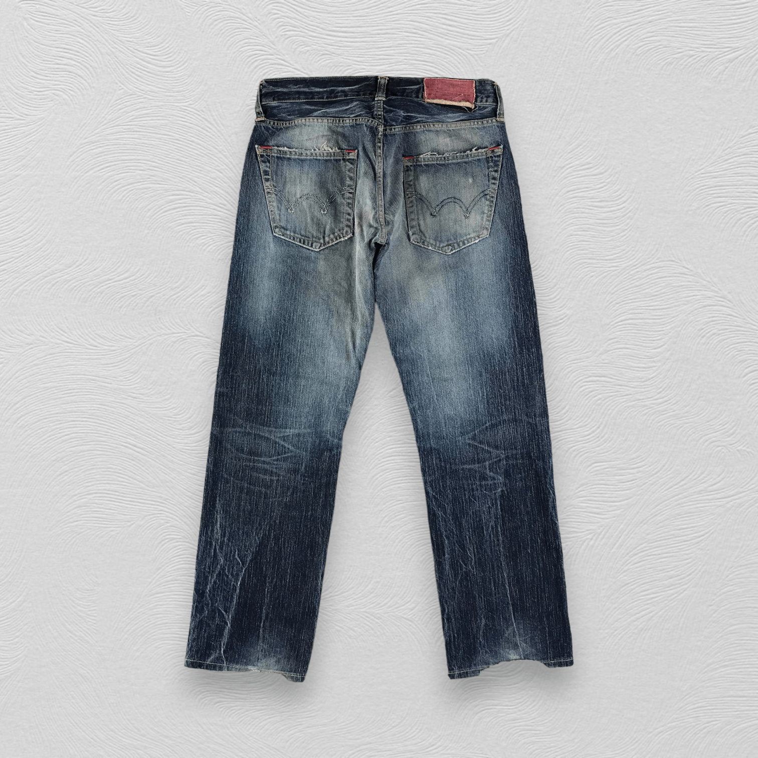 Edwin Vintage Edwin Jeans Faded Blue Denim KJ1884 Size US 30 / EU 46 - 2 Thumbnail
