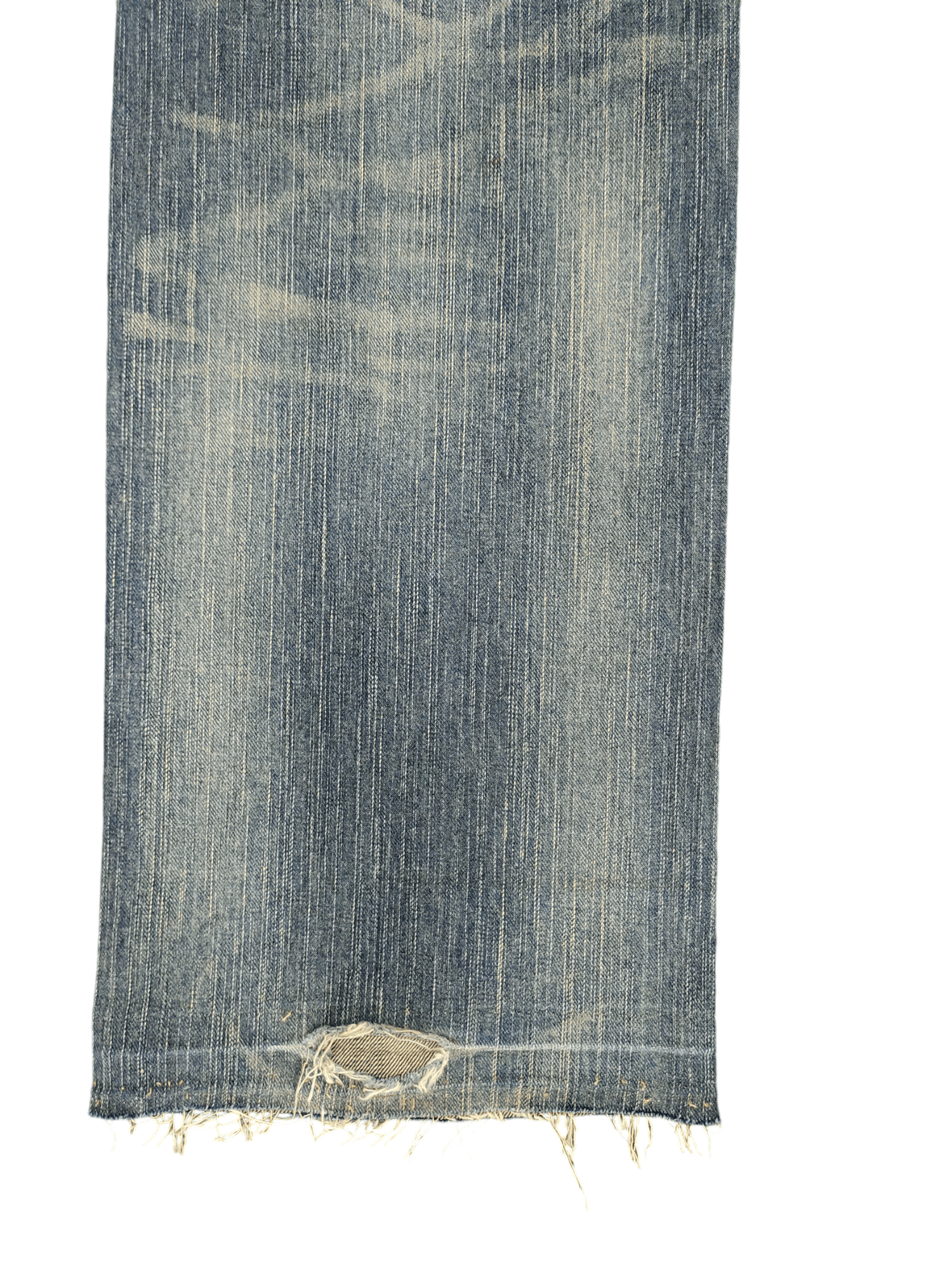 Kapital Loose Jeans Edwin XV-S Clawmark Distress Faded Denim Jeans Size US 32 / EU 48 - 17 Thumbnail