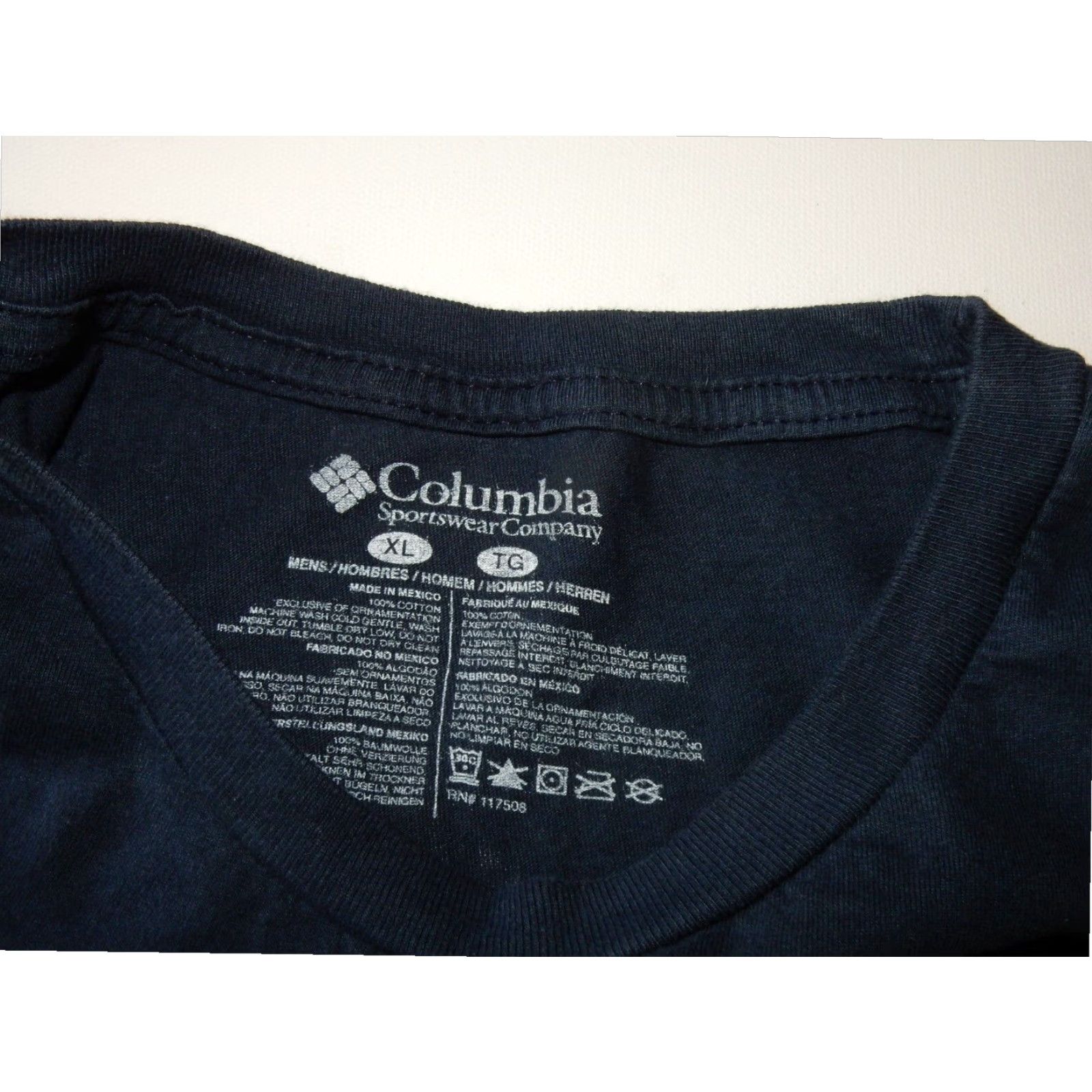 Vintage Columbia Men's Short Sleeve Fishing T Shirt Blue XL Keepin It Reel Size US L / EU 52-54 / 3 - 3 Thumbnail