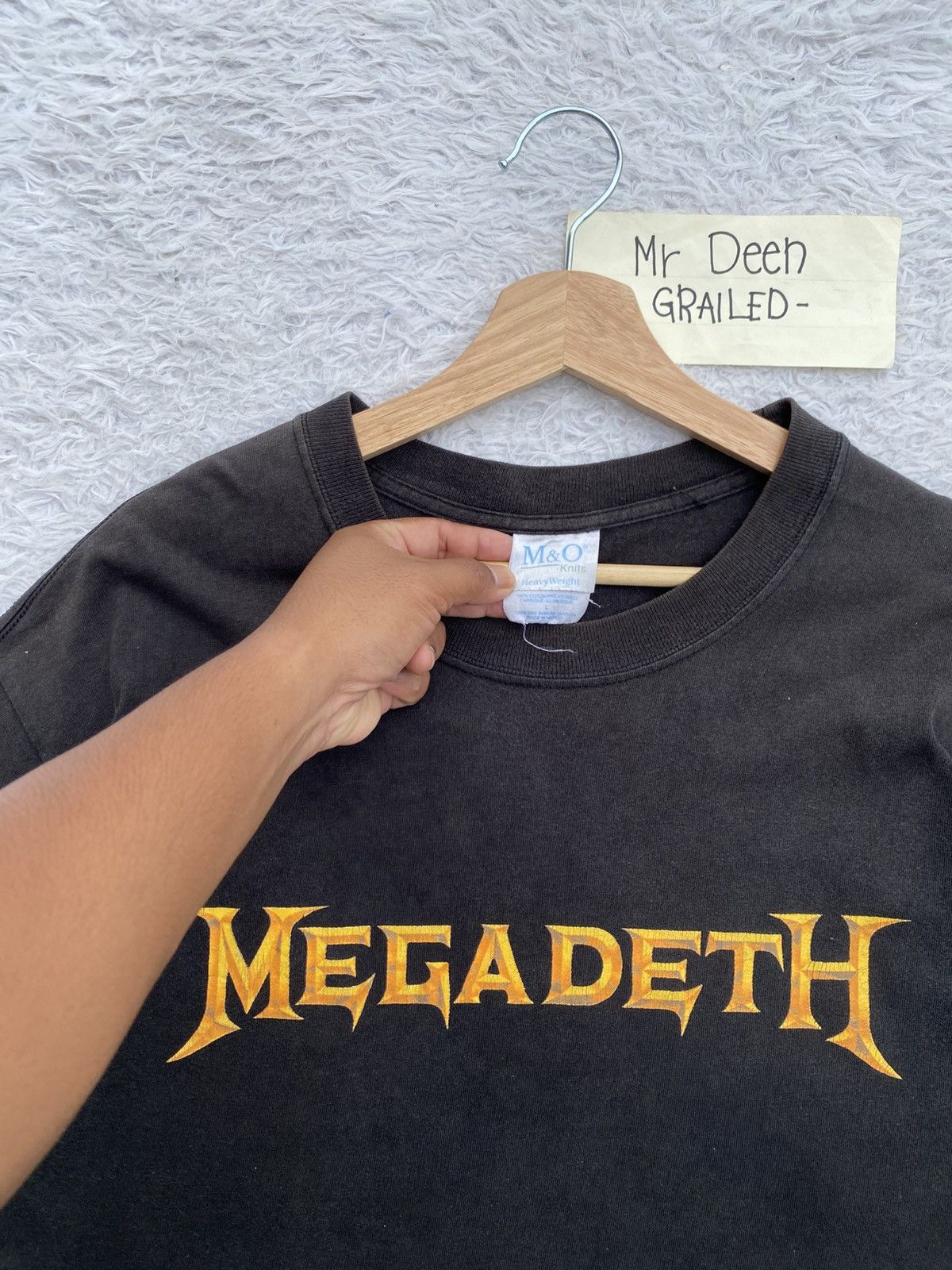 Band Tees Rare Vintage Megadeth Band Tshirt Size US L / EU 52-54 / 3 - 8 Thumbnail