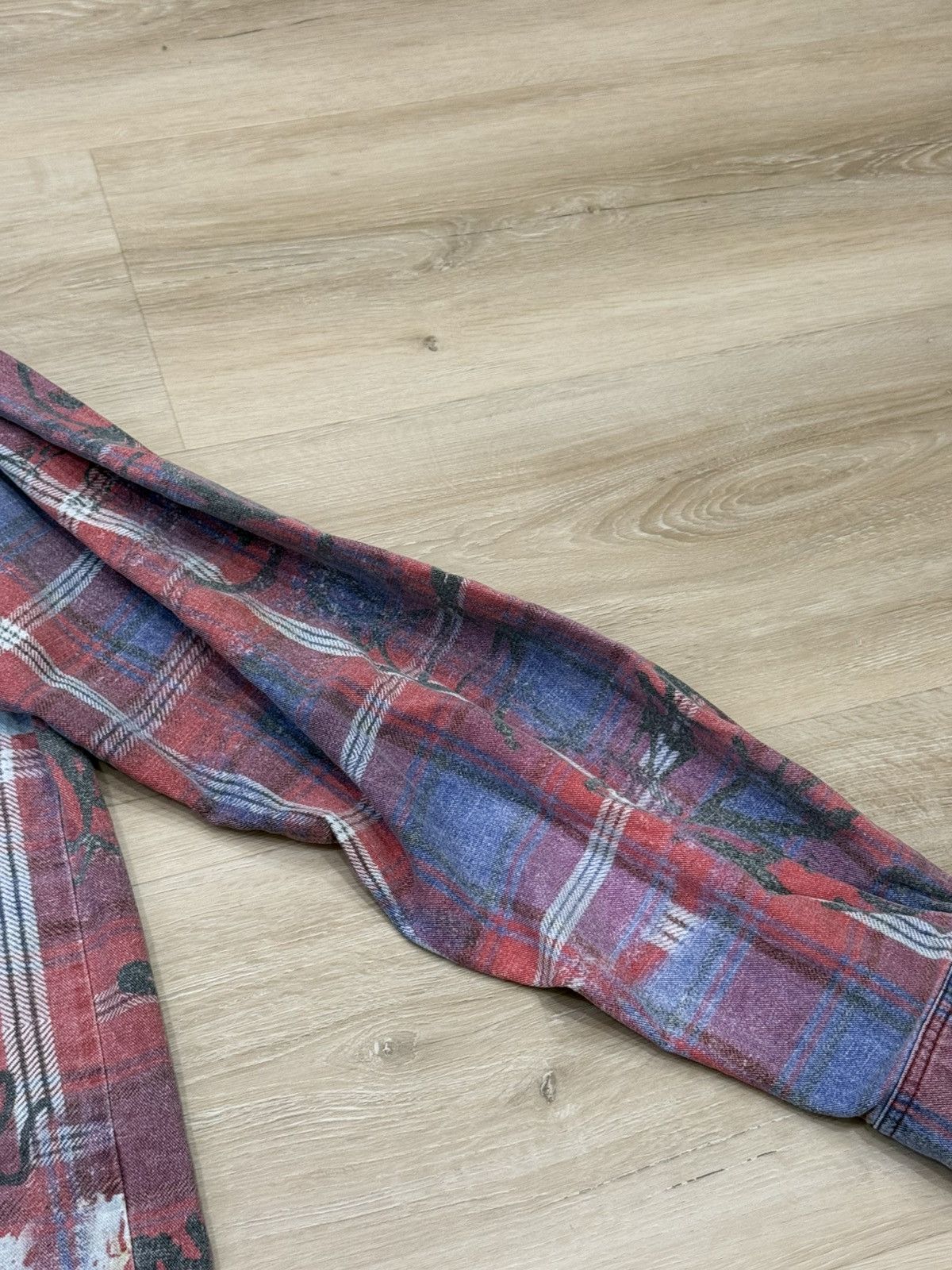 Vale Vale Graffiti Flannel Shirt Size US XL / EU 56 / 4 - 7 Thumbnail