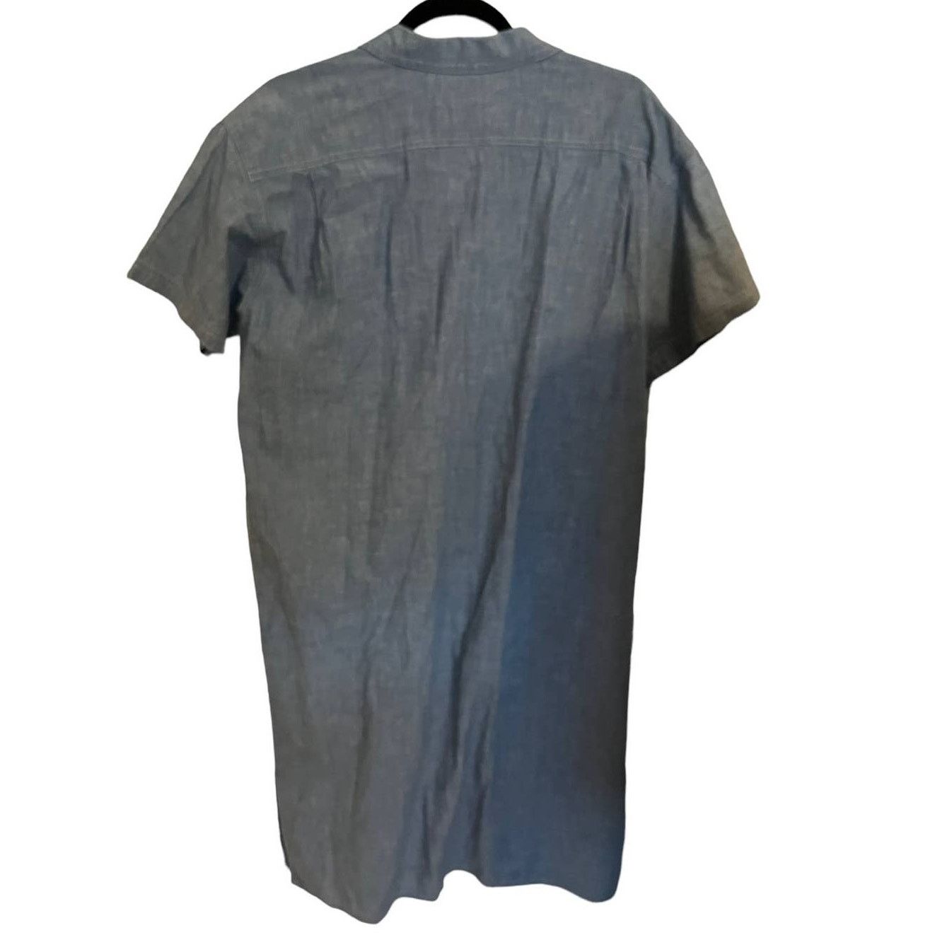 Jaeger Jaeger short sleeve button front Chambray shirt dress size 8 Size M / US 6-8 / IT 42-44 - 2 Thumbnail
