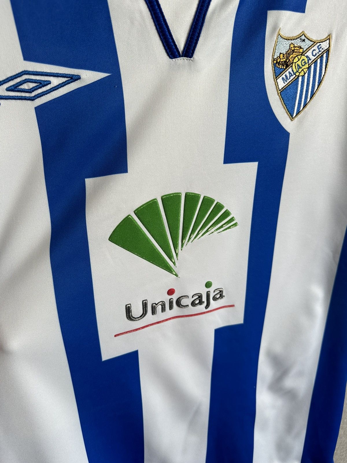 Umbro 2005/06 Umbro Malaga Vintage Soccer Jersey Size US M / EU 48-50 / 2 - 6 Thumbnail