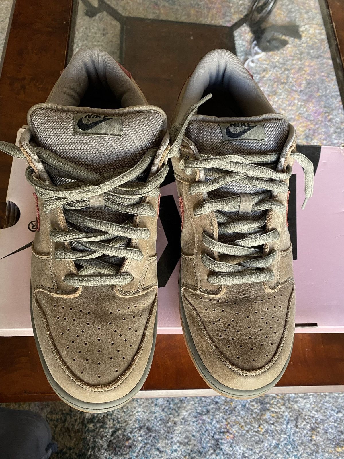 Nike Dunk Low Pro SB Team Grits Size US 11 / EU 44 - 3 Thumbnail