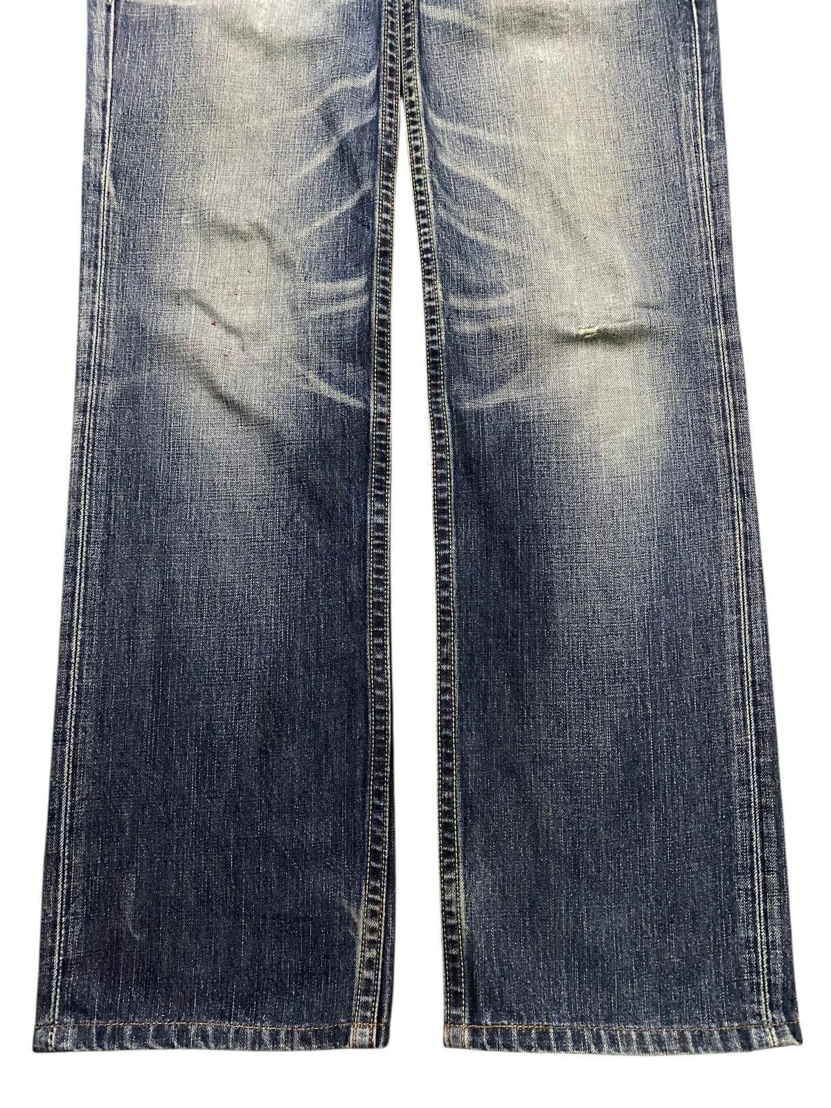 Levi's Vintage Clothing Vintage Levis 502 Faded Wash Distressed Loose Jeans Size US 31 - 5 Thumbnail